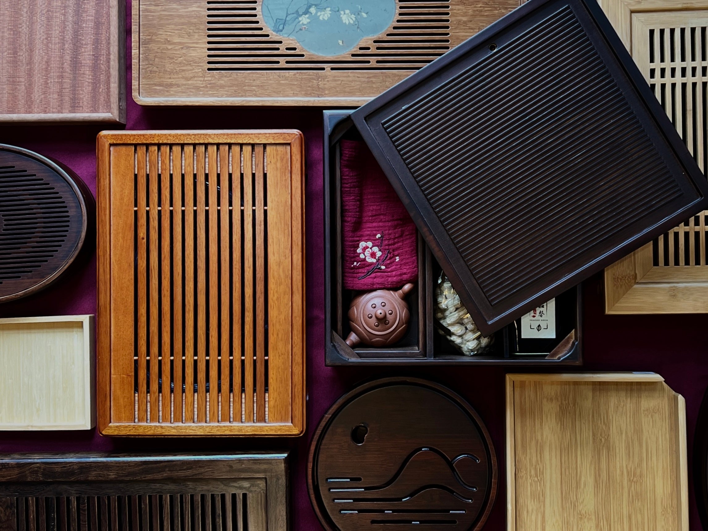 Tea Trays 茶道茶盘