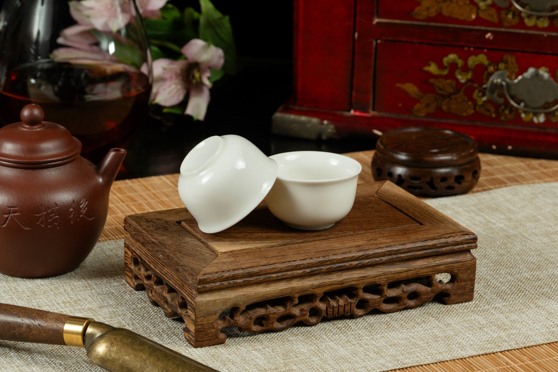 Classic White Treasure Cup 潮州白瓷聚寶杯