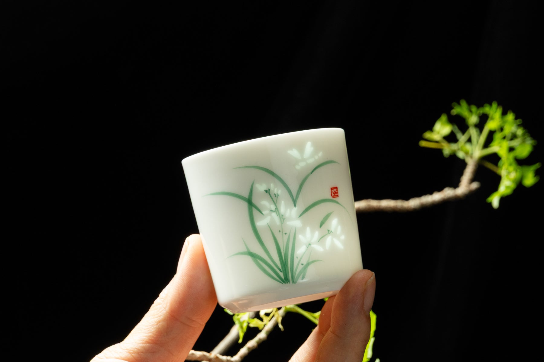 Yingqing Celadon Tea Set 影青玉瓷玲瓏茶具