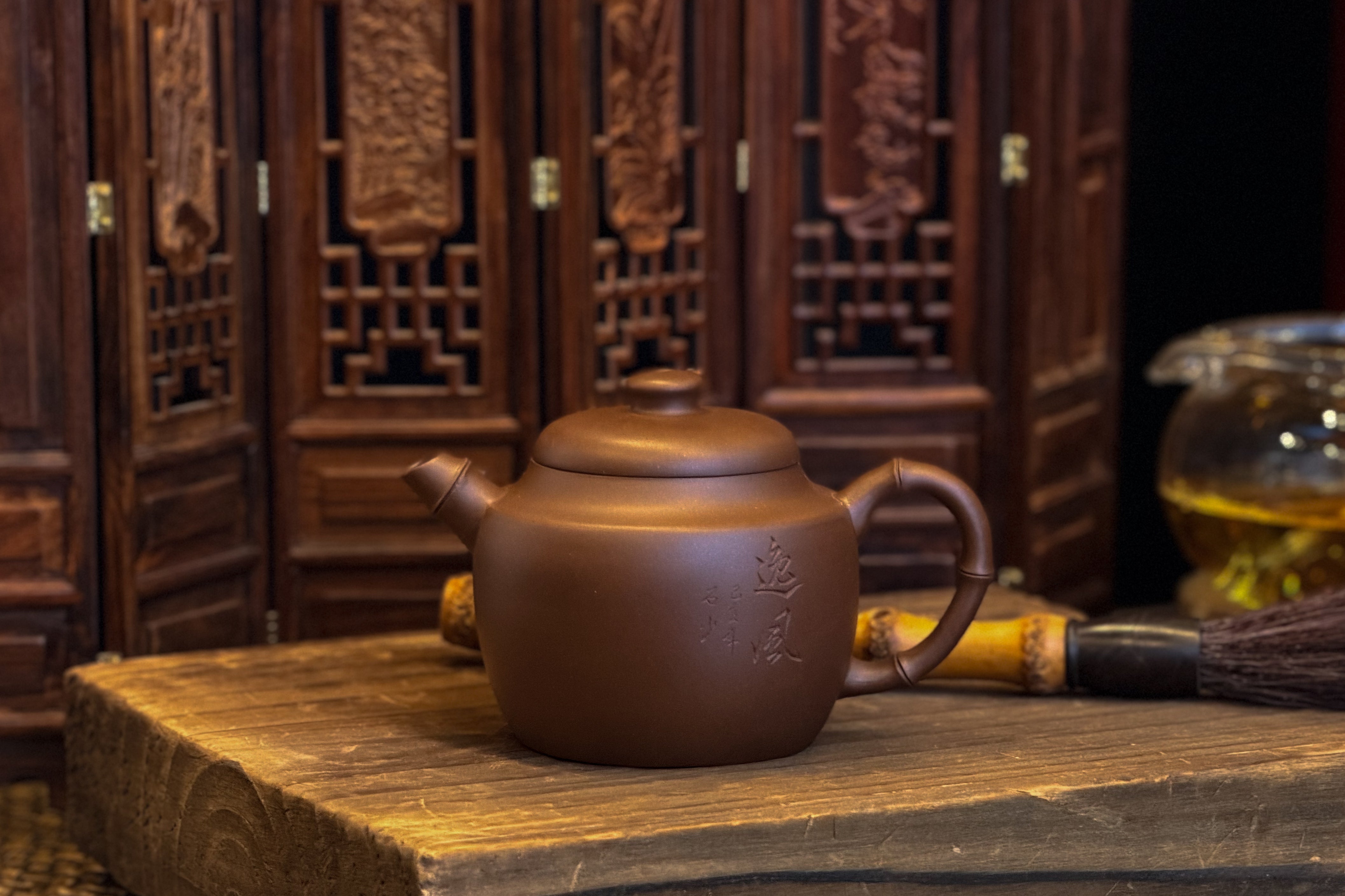 Graceful Bamboo Teapot 高竹韻壺