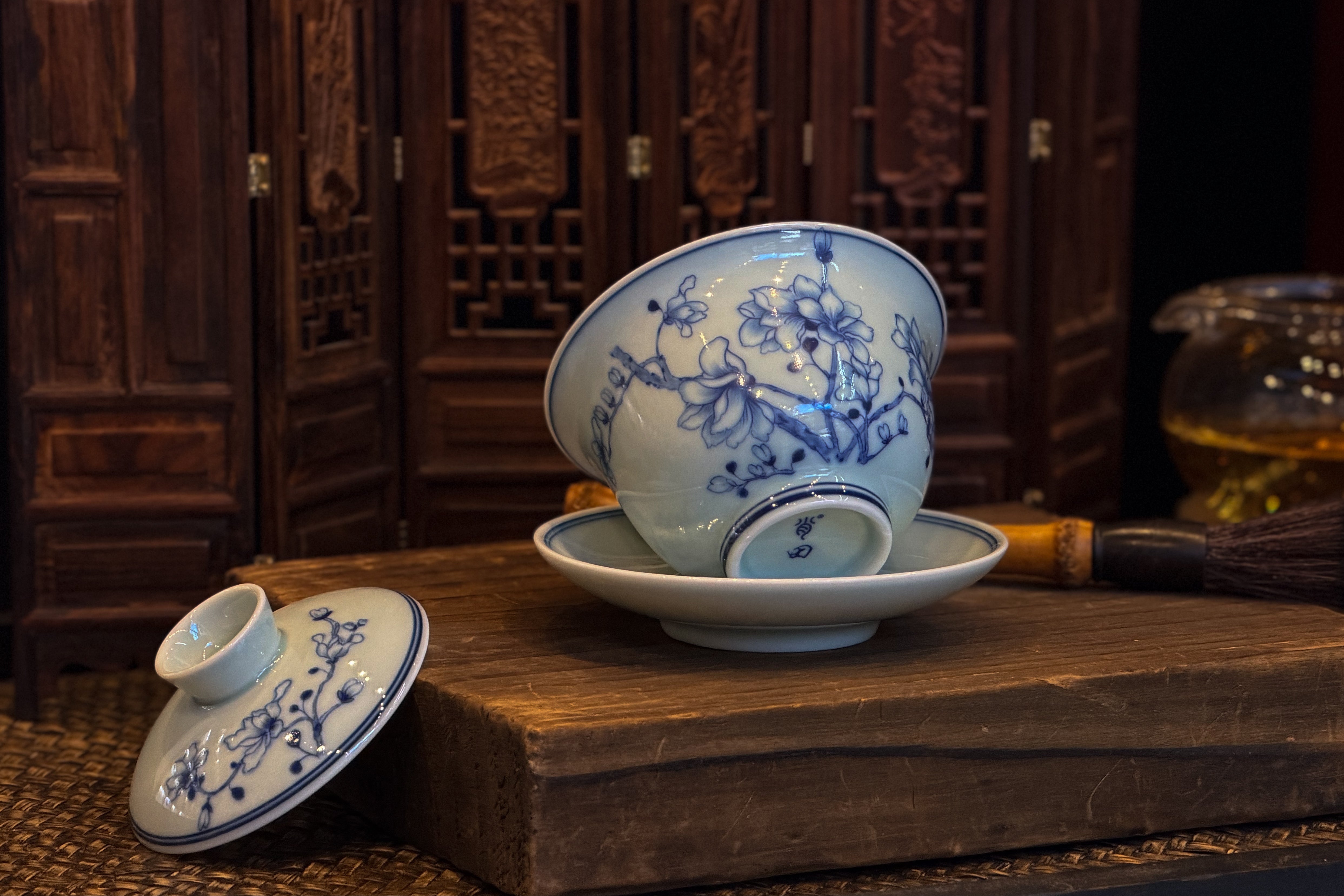 Floral Garden Gaiwan 蓋碗