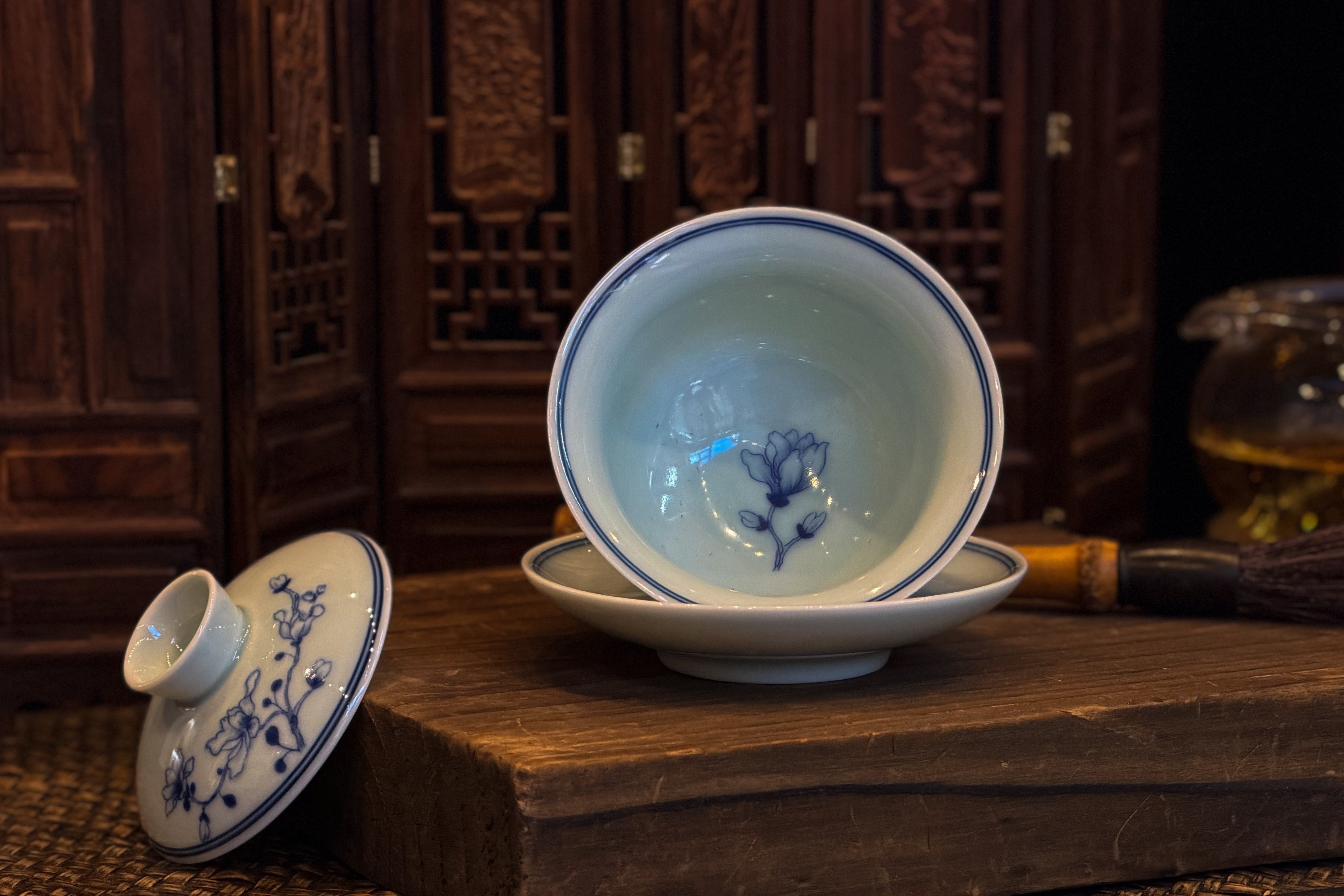 Floral Garden Gaiwan 蓋碗