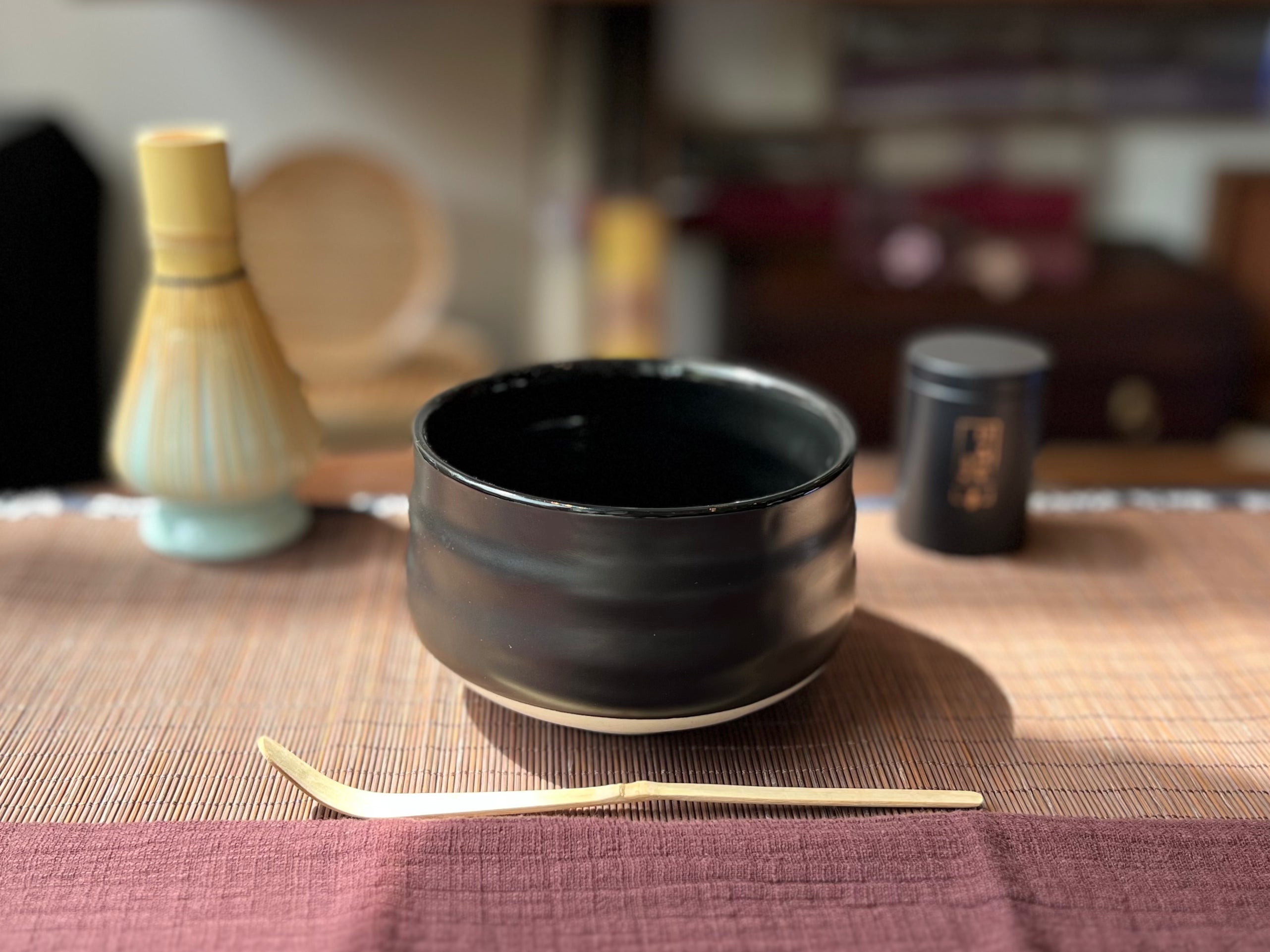 Ceramic Black Matcha Bowl 陶瓷黑- 茶碗