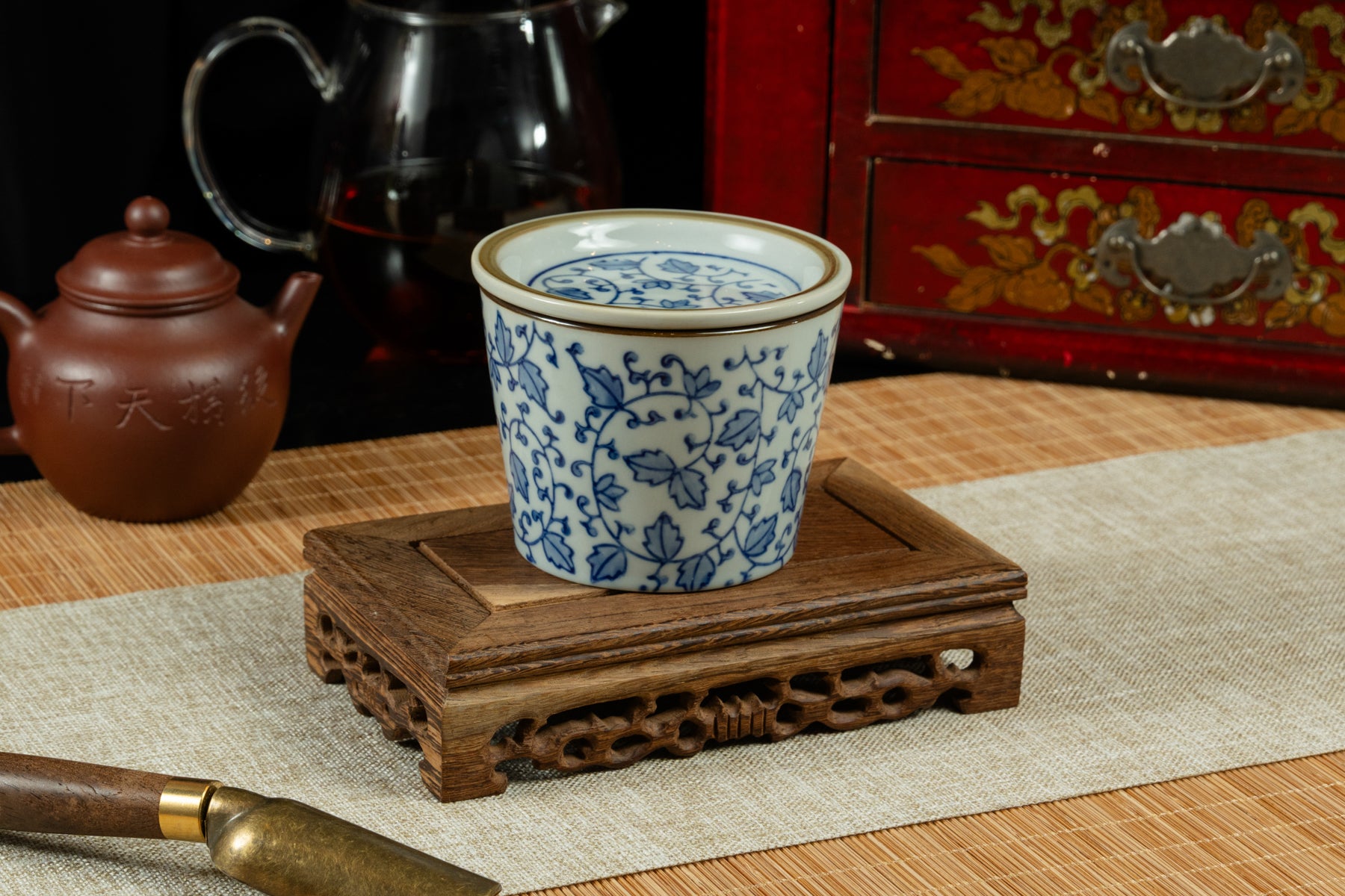 Cherry Blossom Tea Cup with Lid 櫻花主人杯