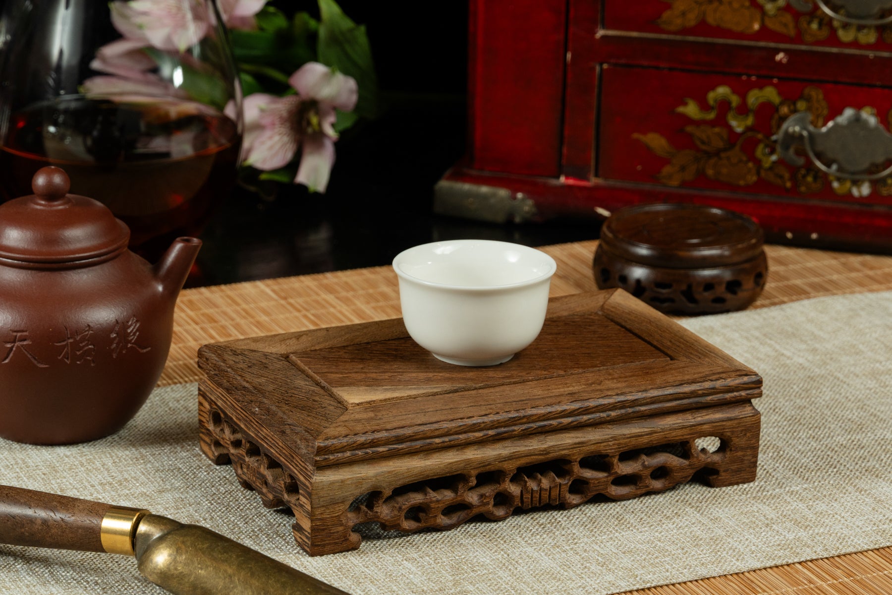 Classic White Treasure Cup 潮州白瓷聚寶杯