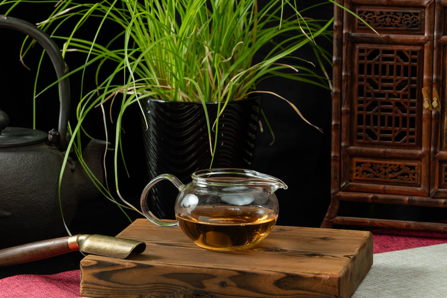 Apple Shape Glass Faircup 蘋果玻璃公道杯