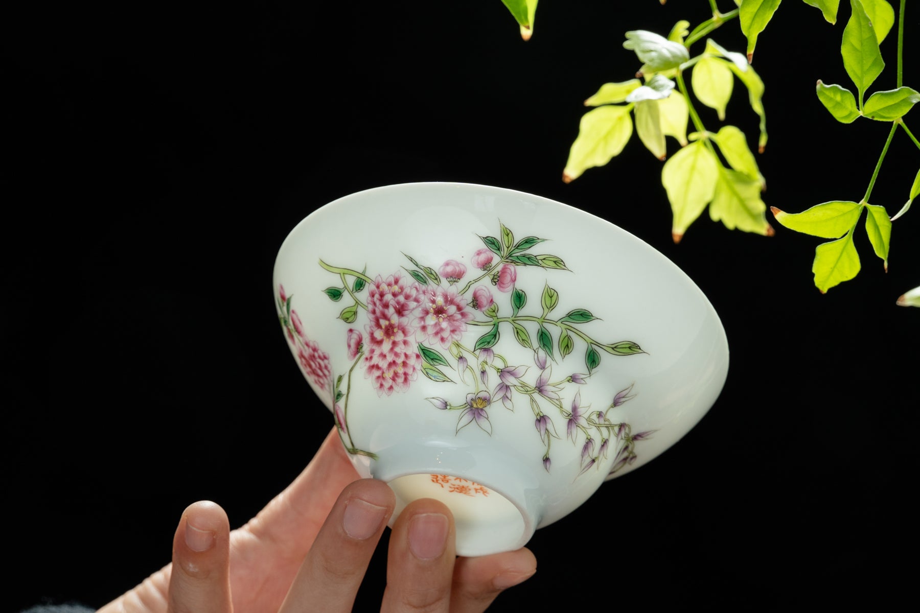Jingdezhen Spring Wind Fencai Gaiwan 景德鎮 蓋碗