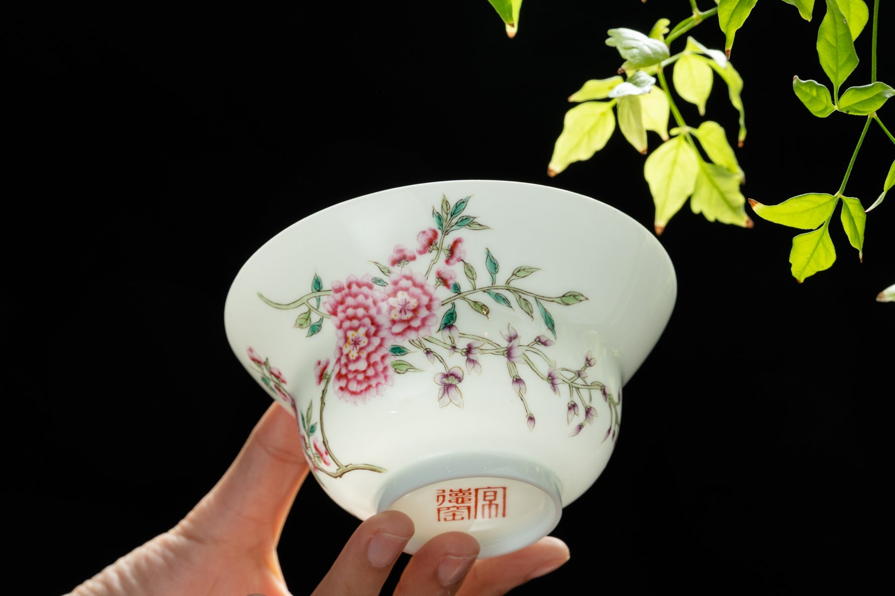 Jingdezhen Spring Wind Wide Gaiwan 景德鎮 蓋碗