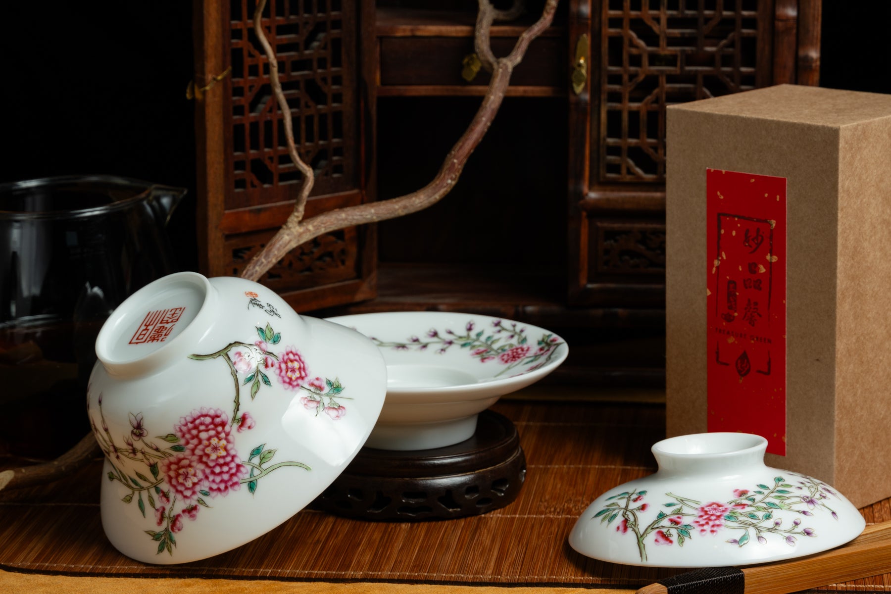 Jingdezhen Spring Wind Wide Gaiwan 景德鎮 蓋碗