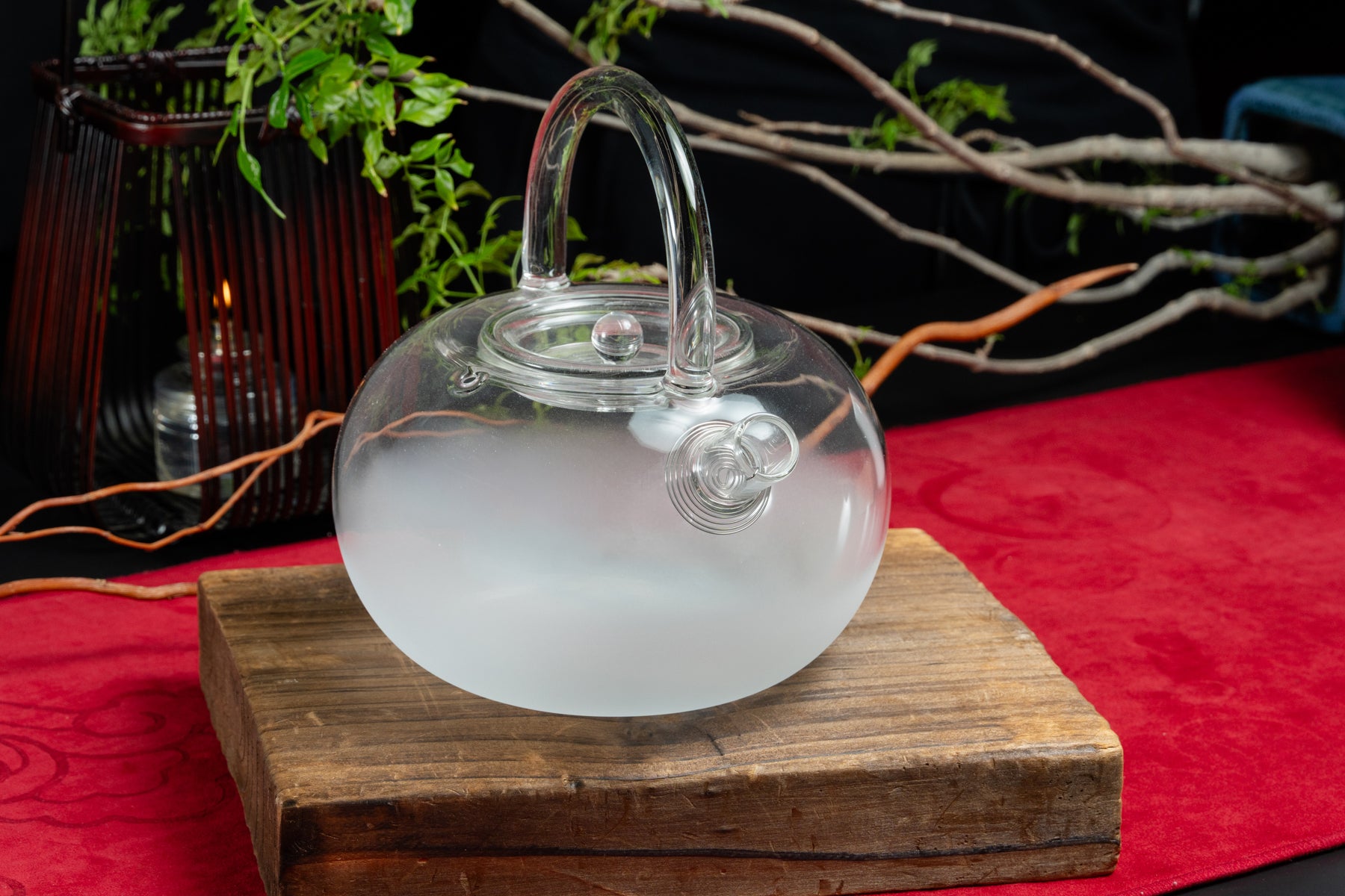 Cloud Mist Glass Teapot 雲霧全玻璃茶壺