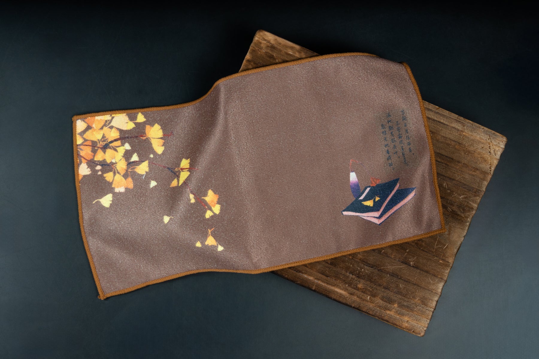 Tea Towel - Ginkgo Literary Grace 銀杏書意