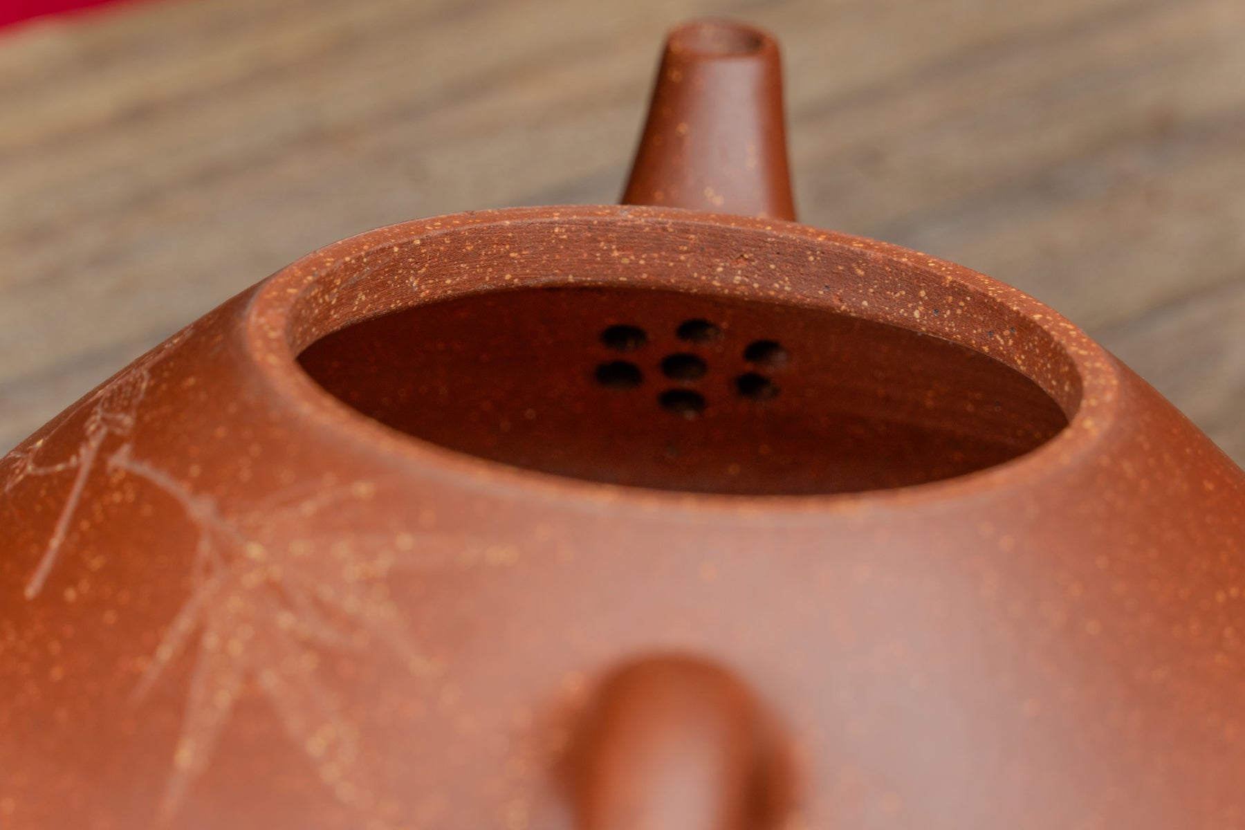 Yixing Terracotta Teapot Qiu Xiao Tian Ji 小天雞壺