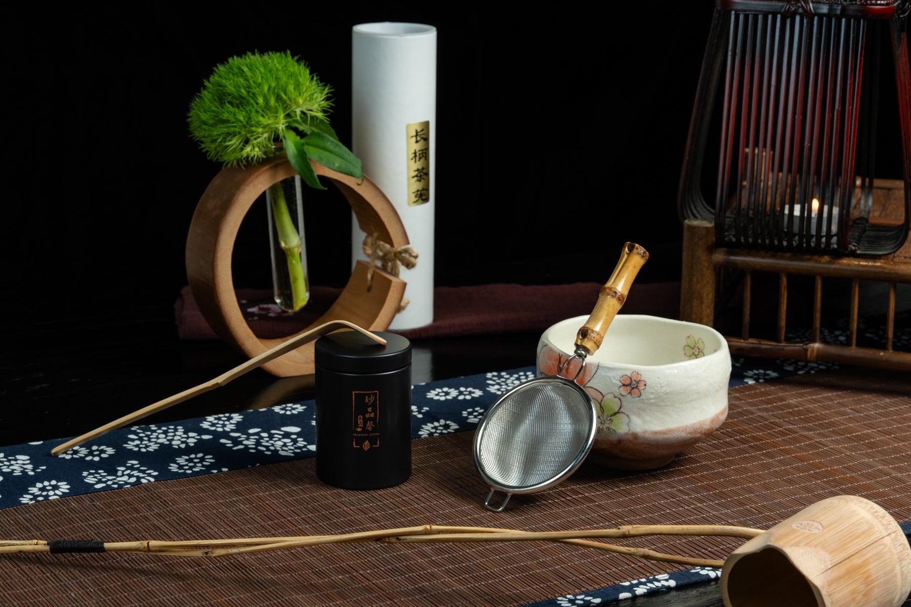 Matcha Sifter with Bamboo Handle 沫茶 - 茶漏
