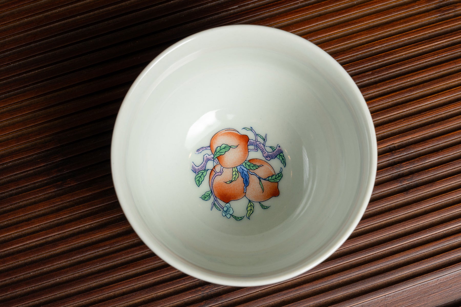 Longevity Peach Gaiwan Ceremonial Tea Set 傳統壽桃茶具套裝