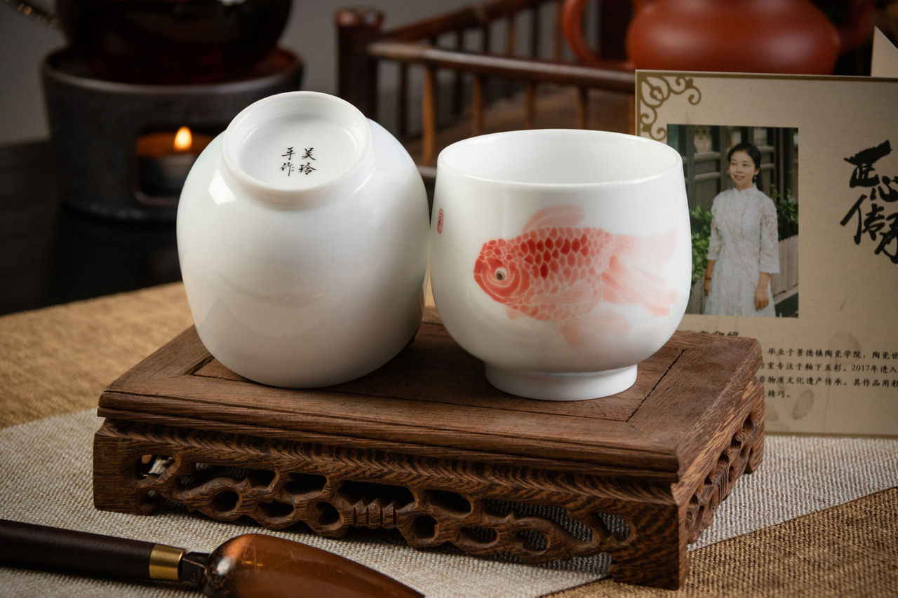 Rising Fortune (Set of 2) Cups 鴻運-鴻運當頭