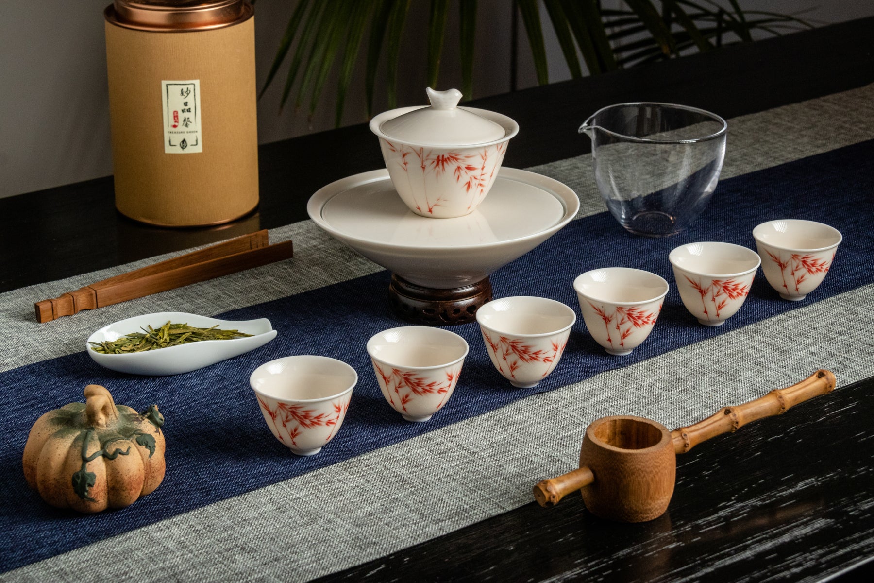 Lark Red Bamboo Set