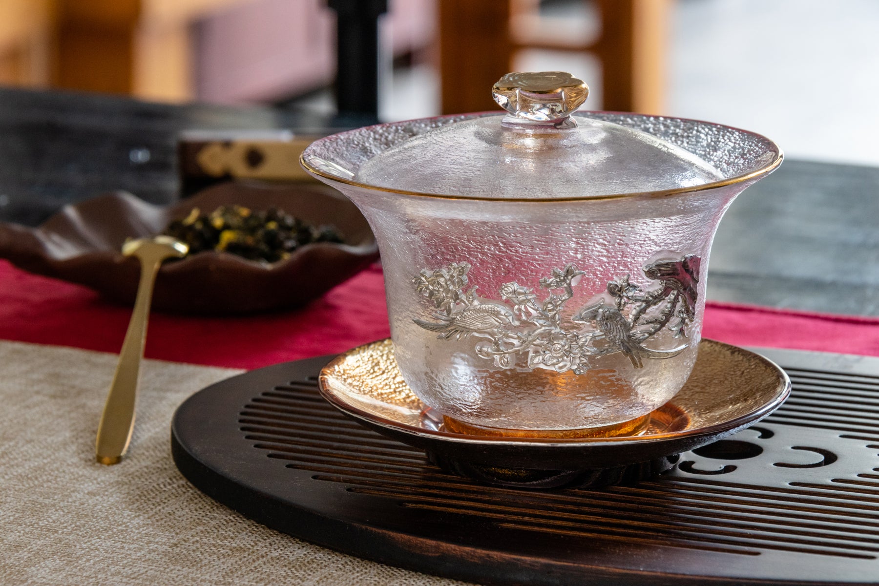 Imperial Palace Glass Gaiwan