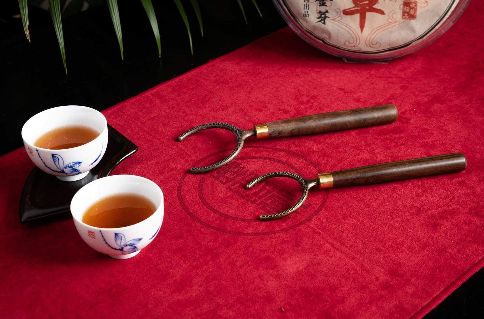 Tea Cup Scoop Wood Handle Cup Scoop