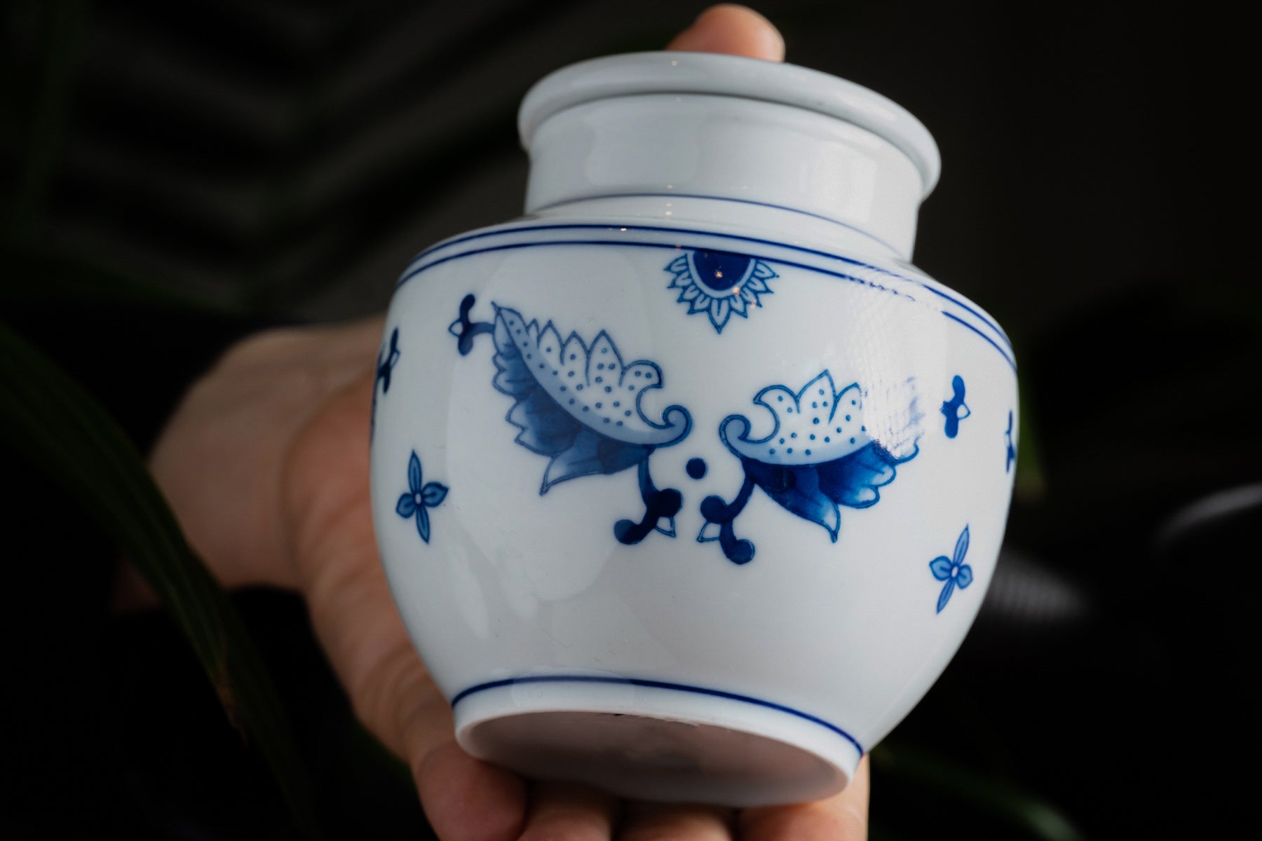 Porcelain Canister (Caddy) set of two