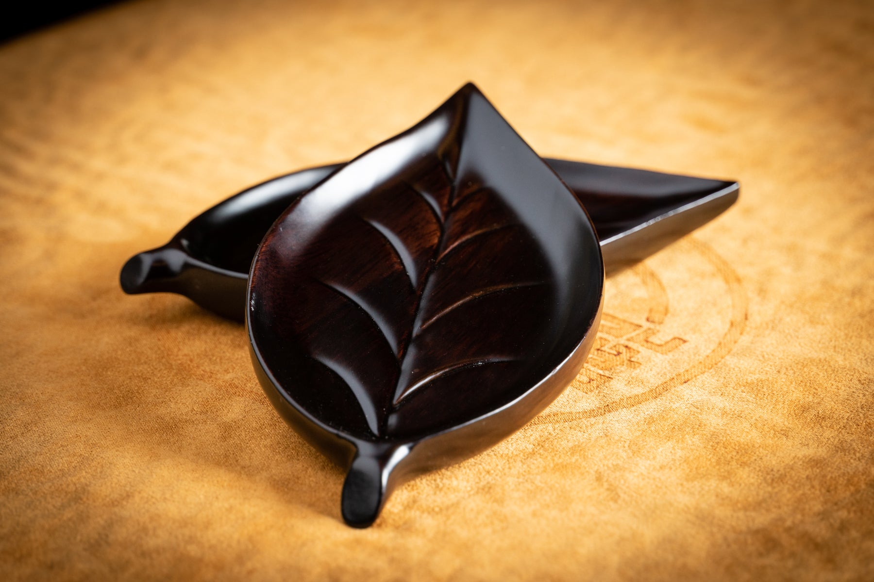 Wooden Coasters Leaf Shape set of 6