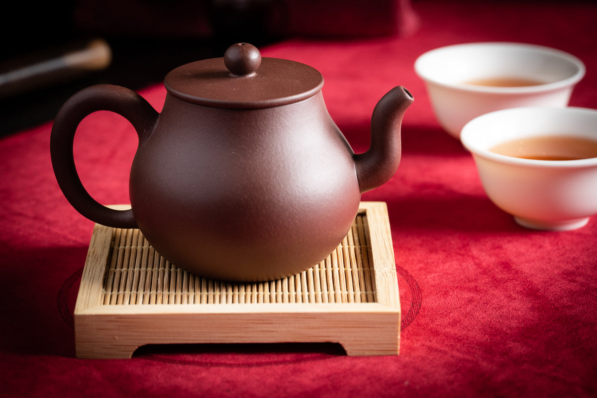 Bamboo Square Stand 壺托