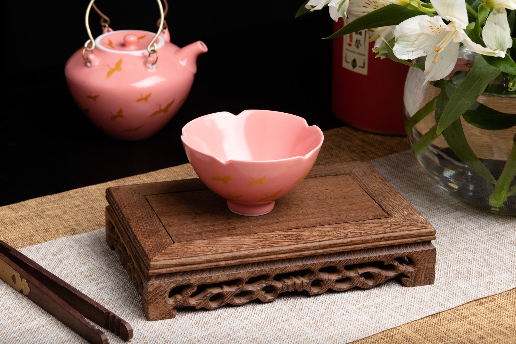 Pink Lady Glazed Master Cup 桃红釉茶杯品茗杯