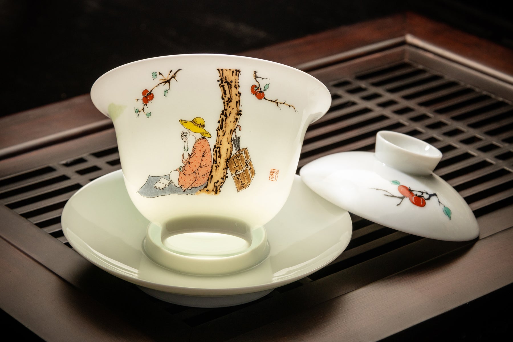 Jingdezhen Gaiwan Olivia's Legacy