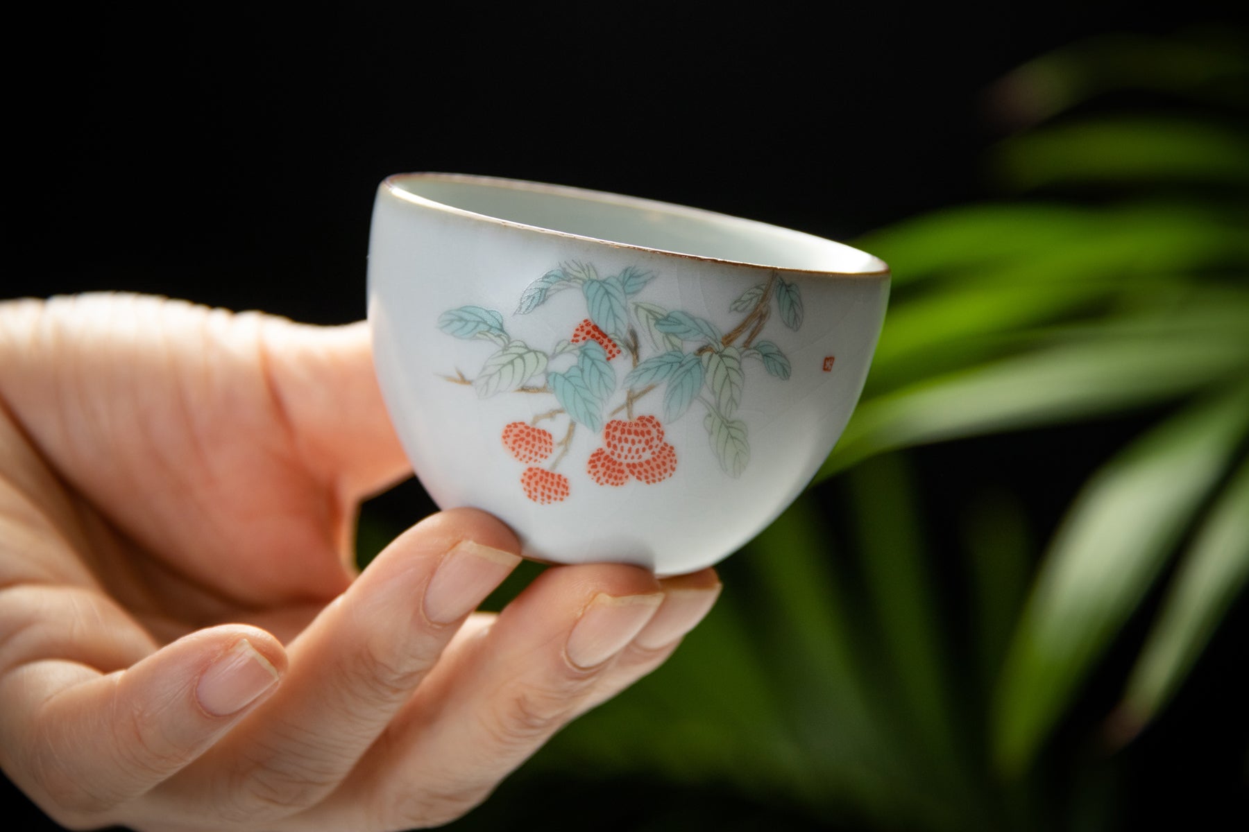 Yang Mei Ru Ware Cup 楊梅 汝窑杯