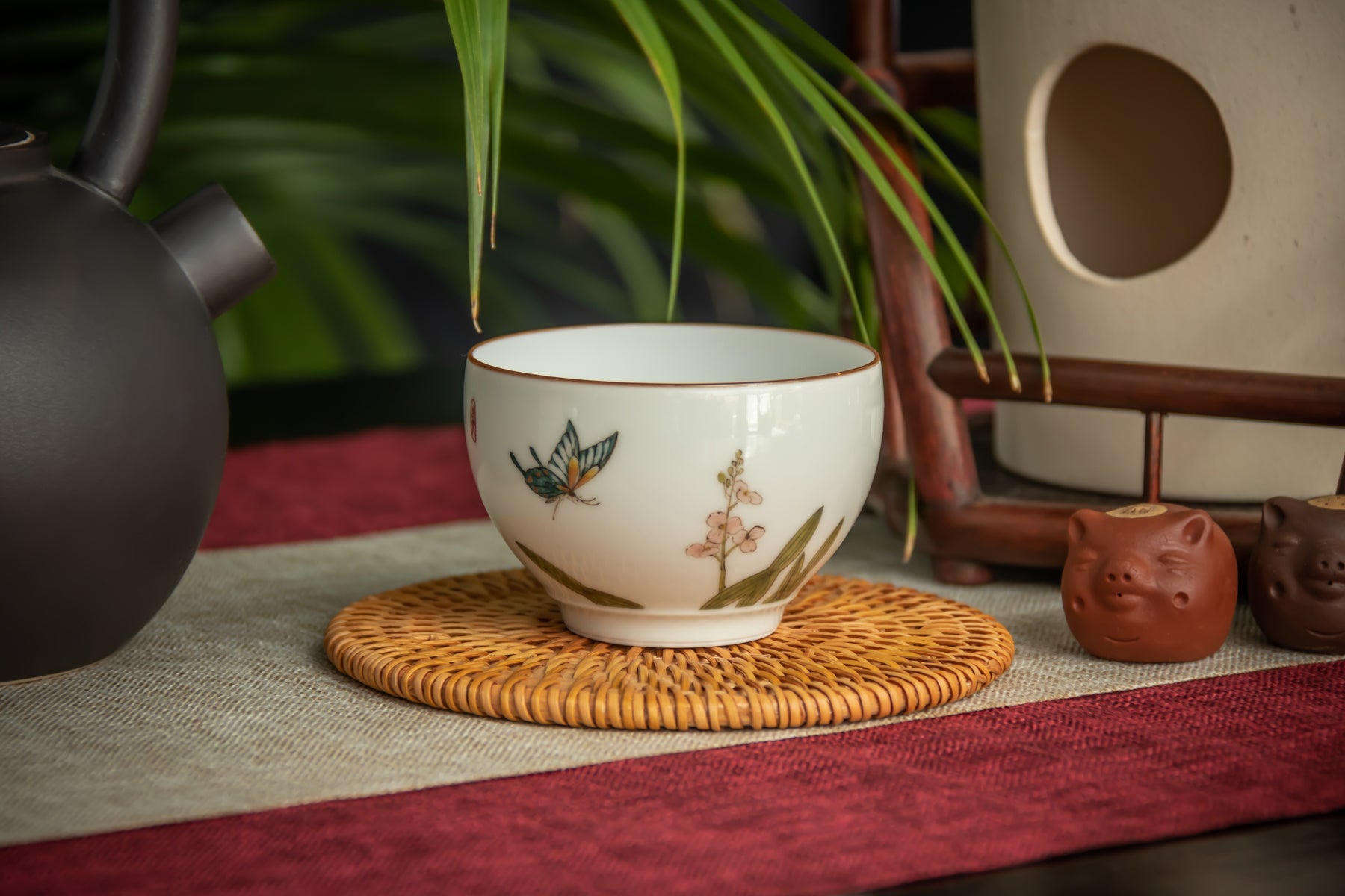 My Butterfly Hand Crafted Jingdezhen Cup