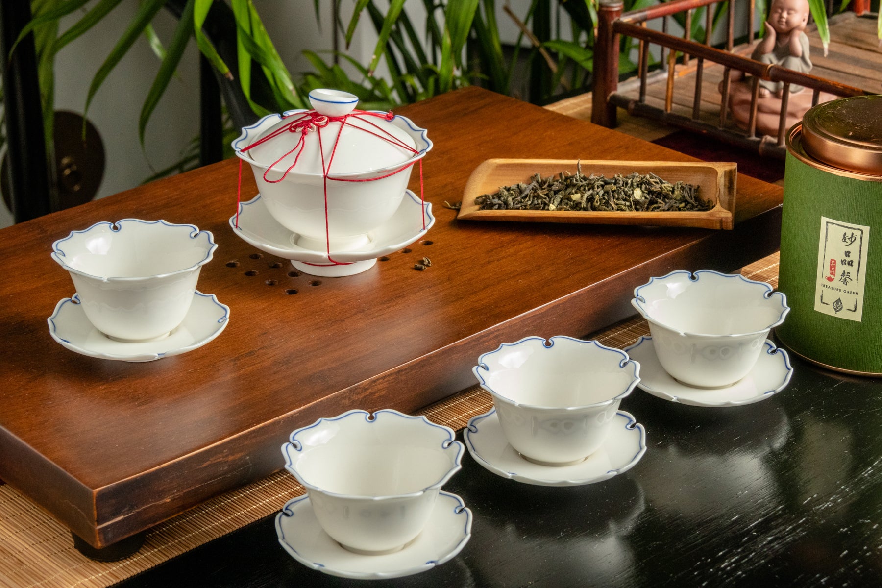 Delicacy Gaiwan Set (Cup/Saucer) Tea Set - Main Image