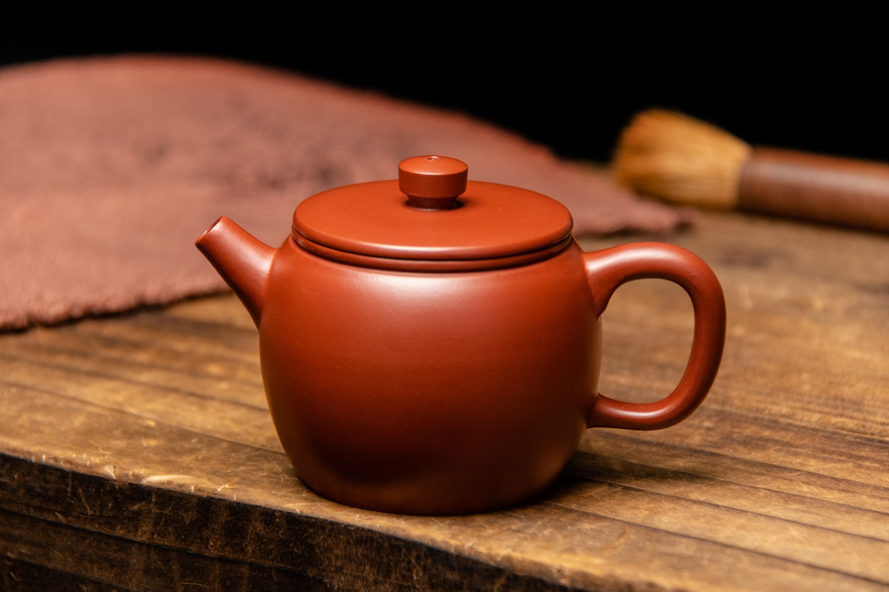 Yixing Terracotta Teapot Drum