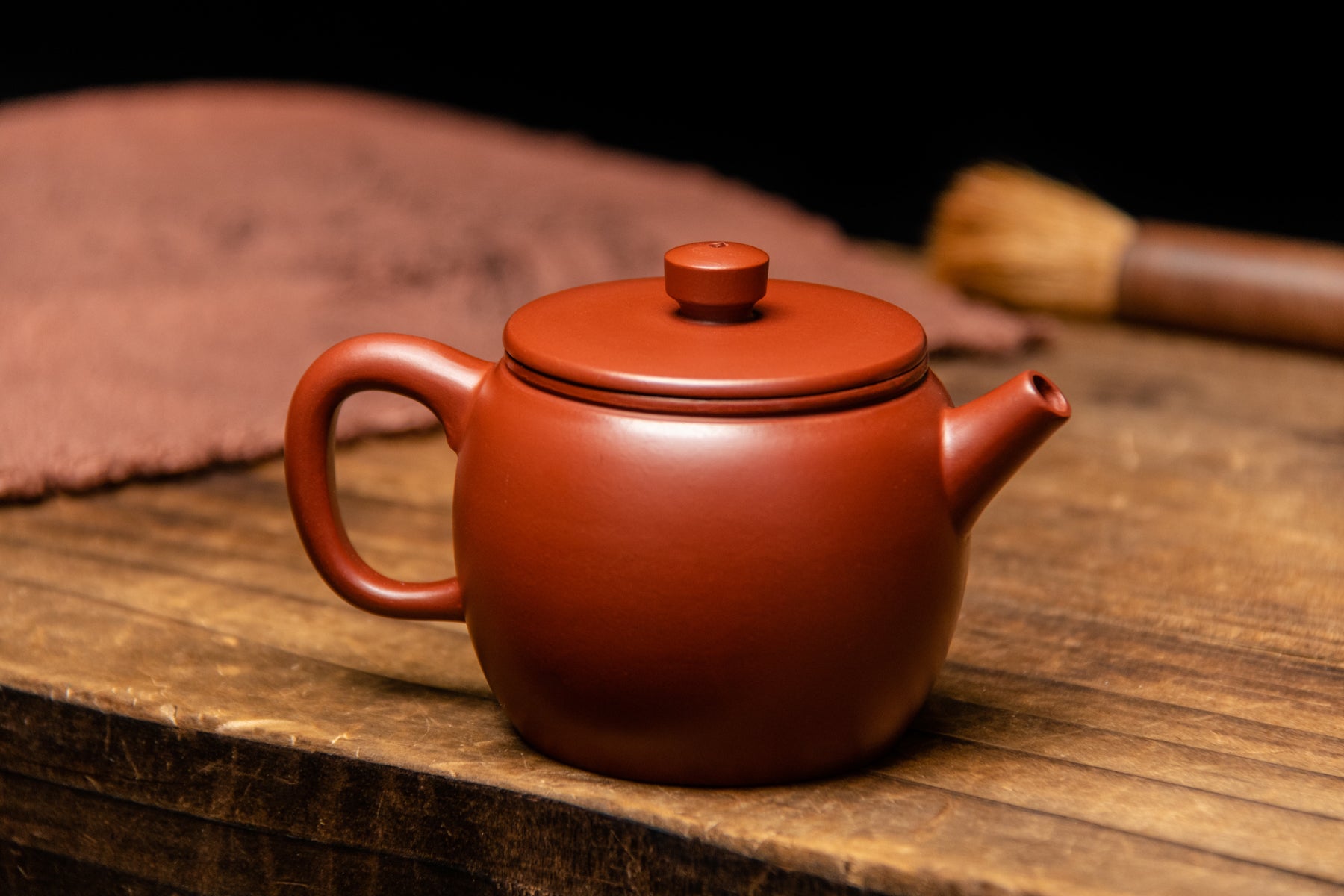 Yixing Terracotta Teapot Drum