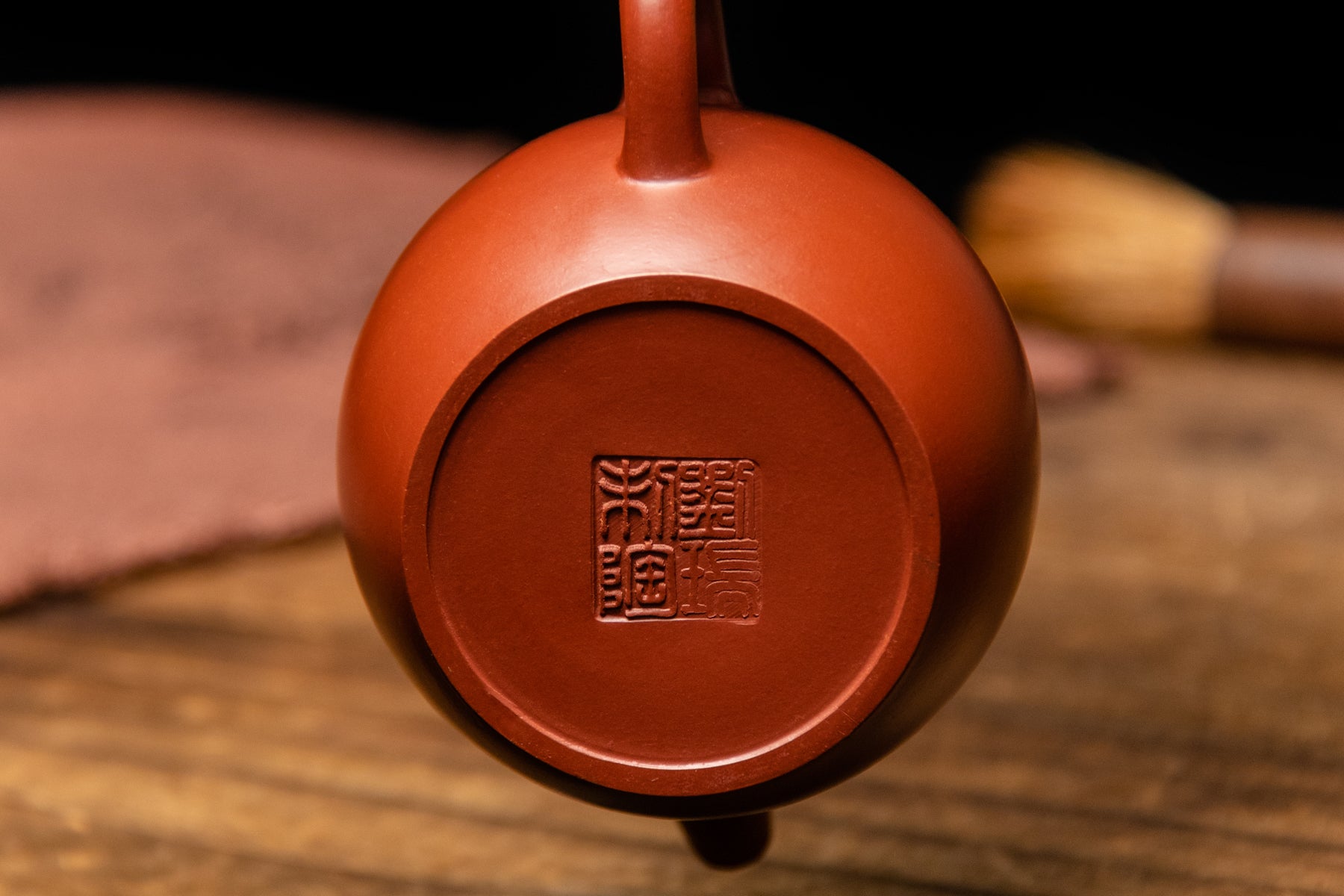 Yixing Terracotta Teapot Drum