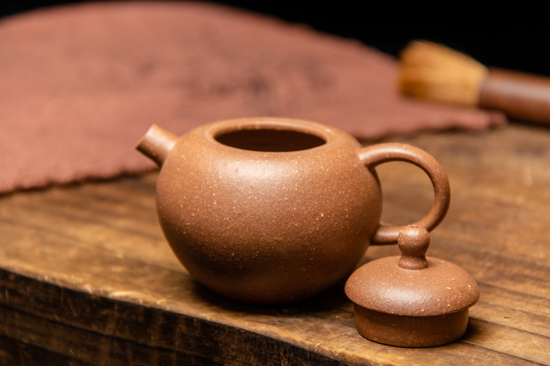 Yixing Terracotta Teapot Droplet