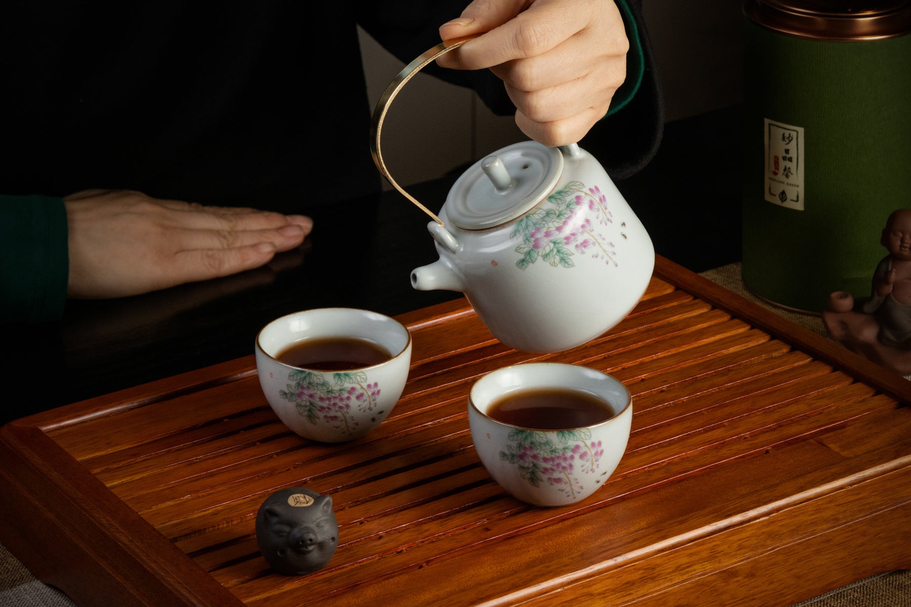 Wisteria Ru Ware Cup 紫藤 汝窑杯