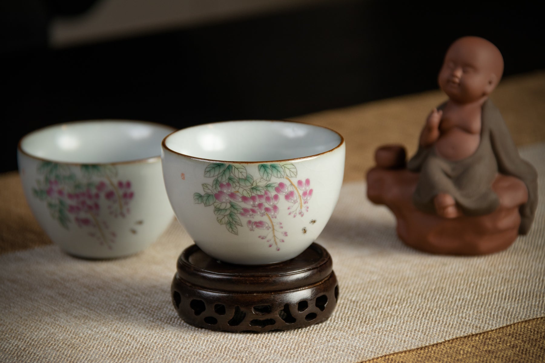 Wisteria Ru Ware Cup 紫藤 汝窑杯