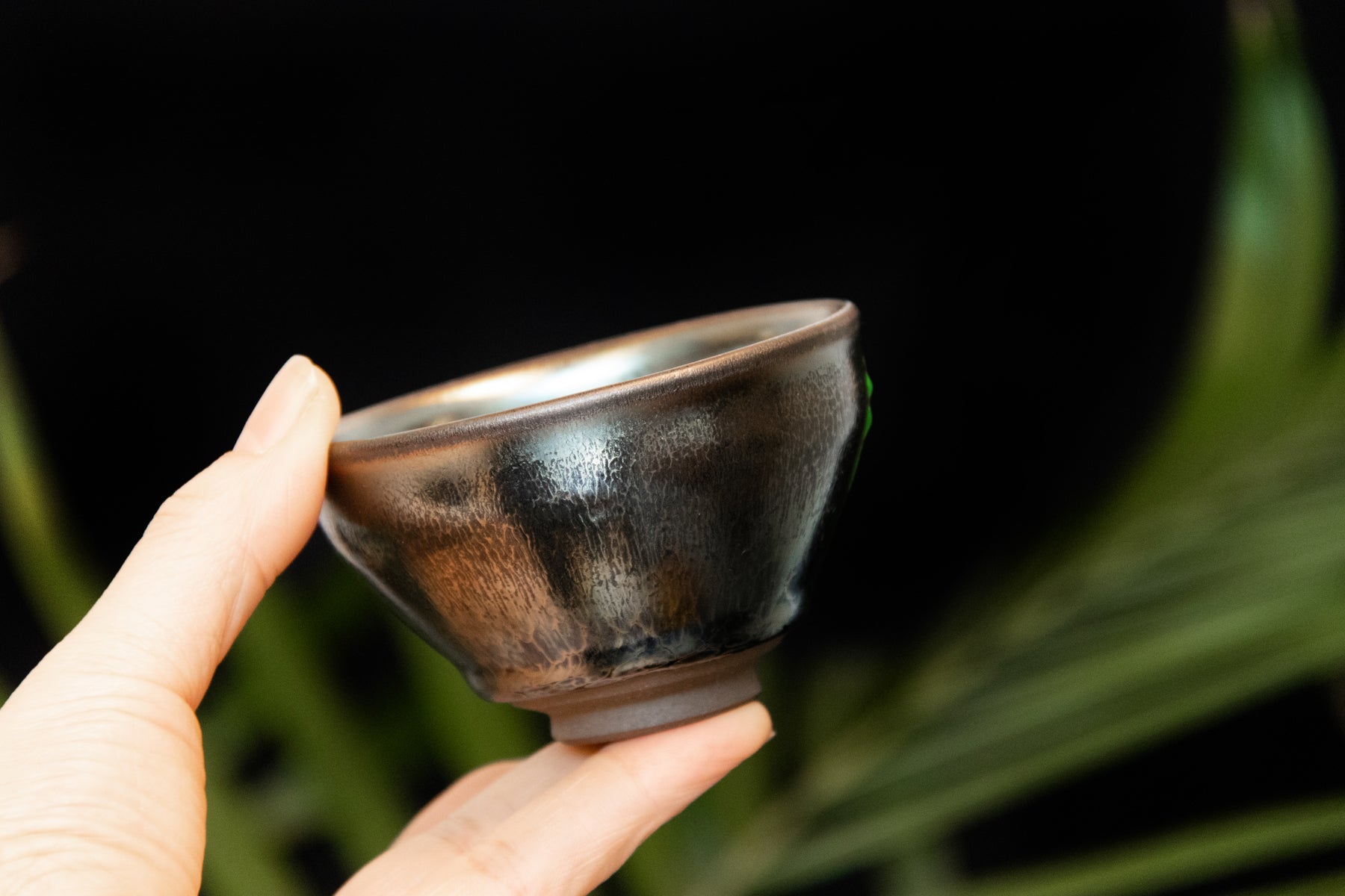 JianZhan Cup (Indigo) 建盞大杯 - 藍