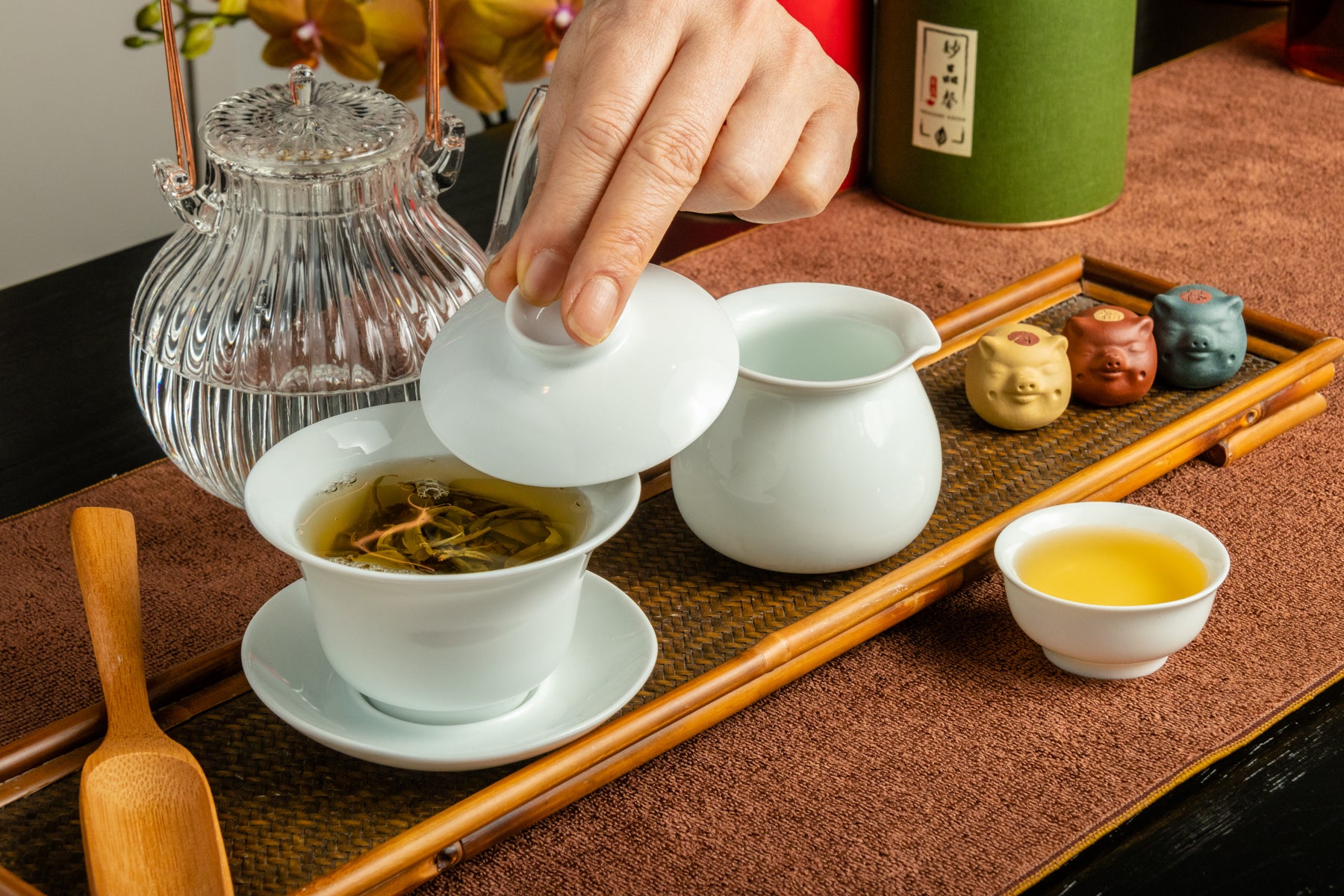 Jingdezhen Gaiwan 175ml Simplistic 景德鎮 蓋碗