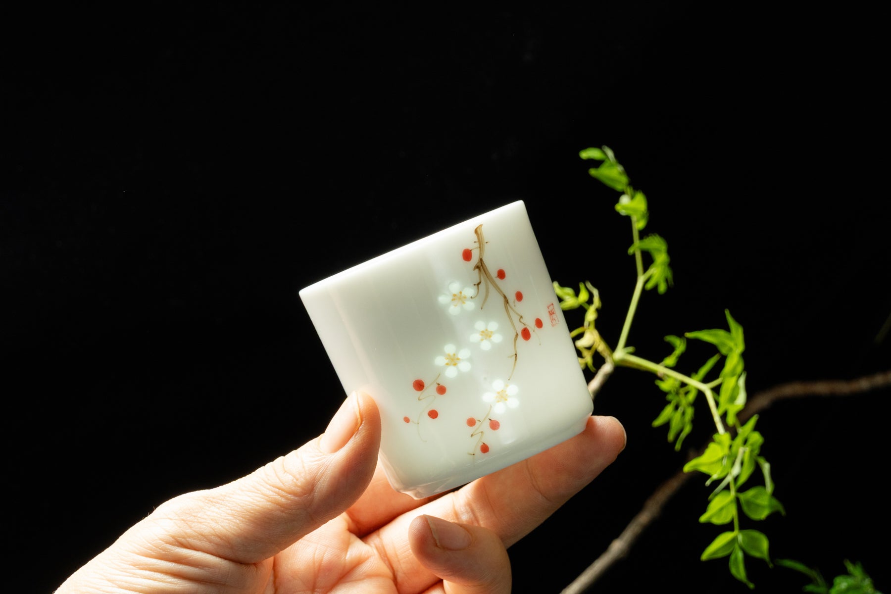 Yingqing Celadon Tea Set 影青玉瓷玲瓏茶具