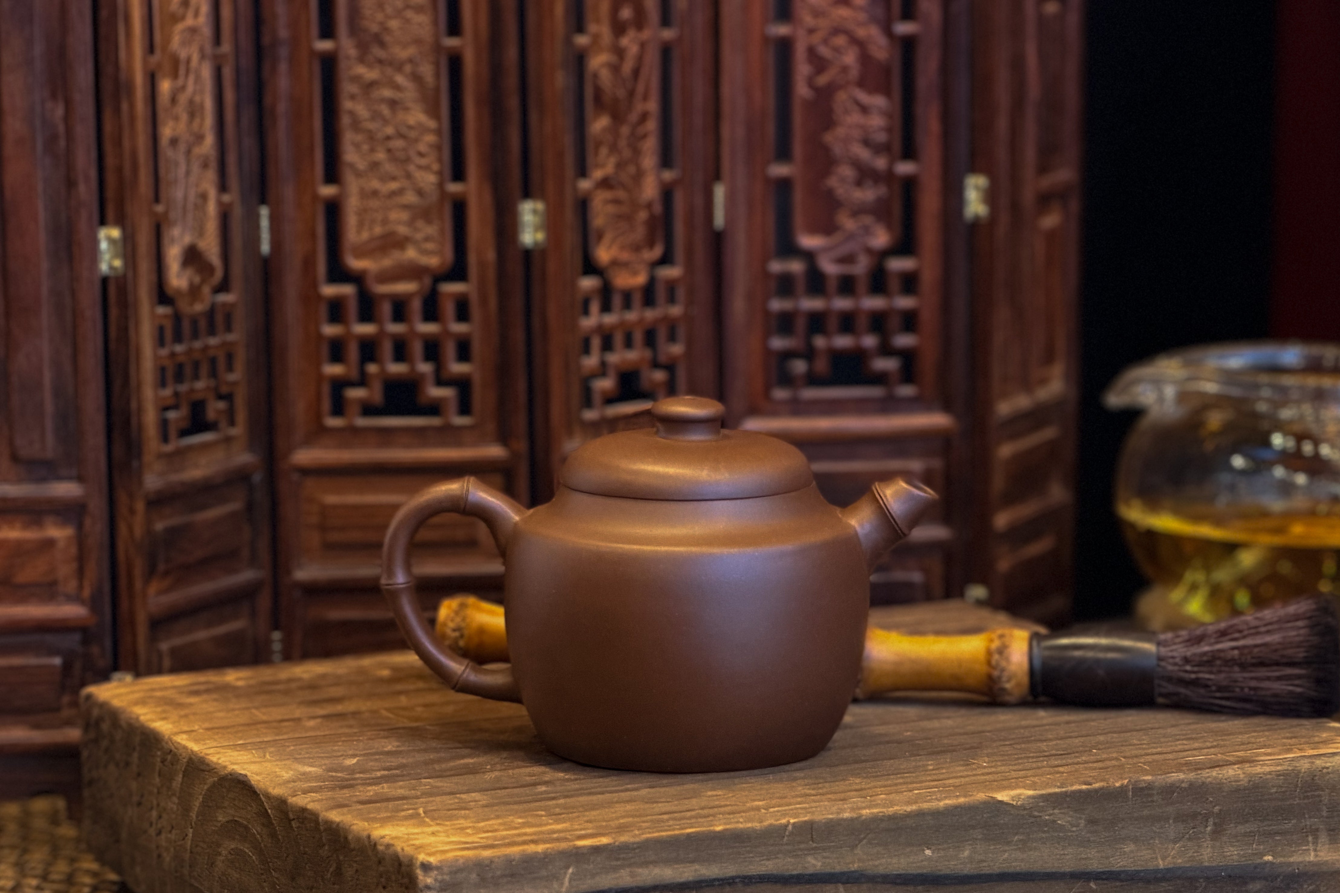 Graceful Bamboo Teapot 高竹韻壺