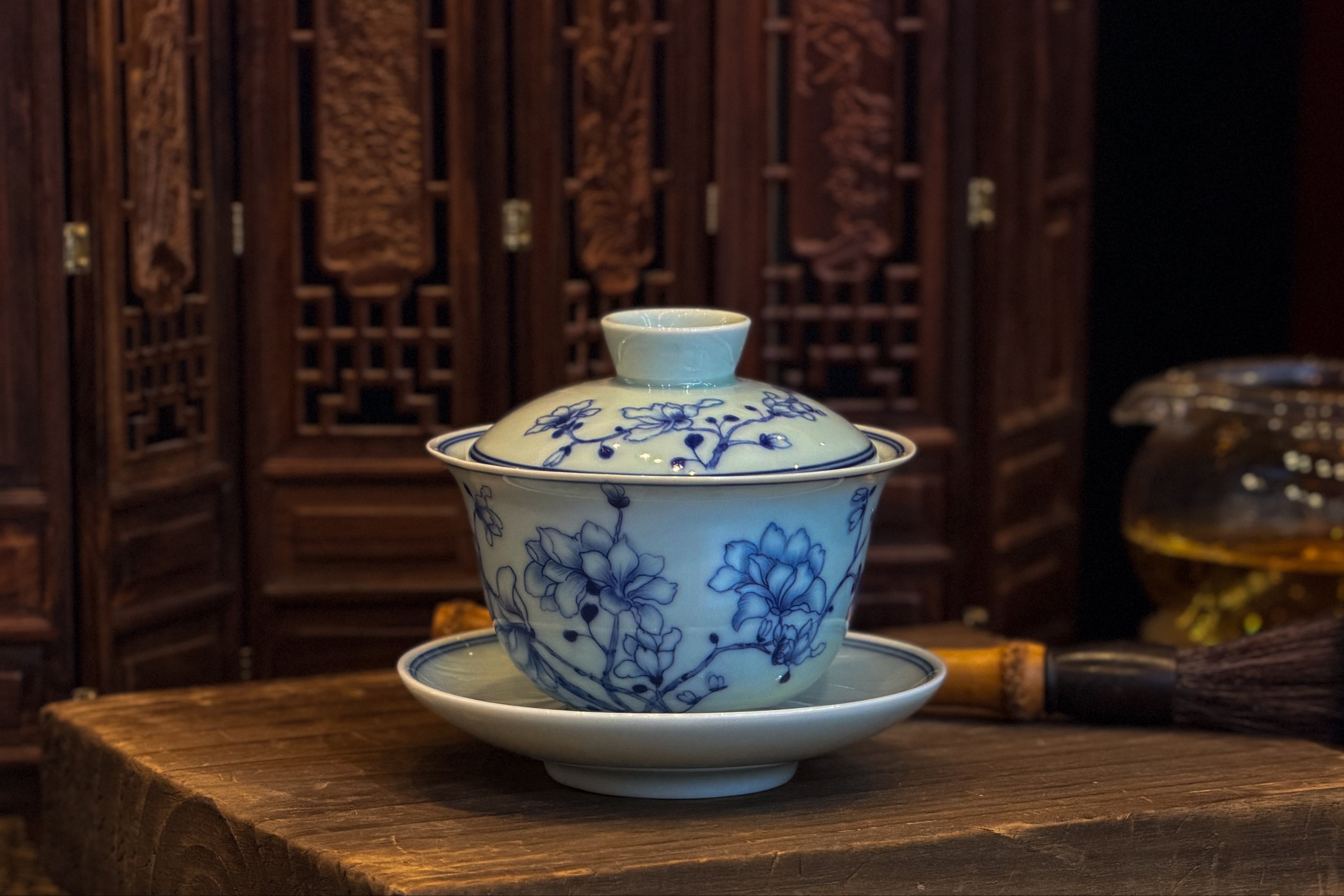 Floral Garden Gaiwan 花園蓋碗