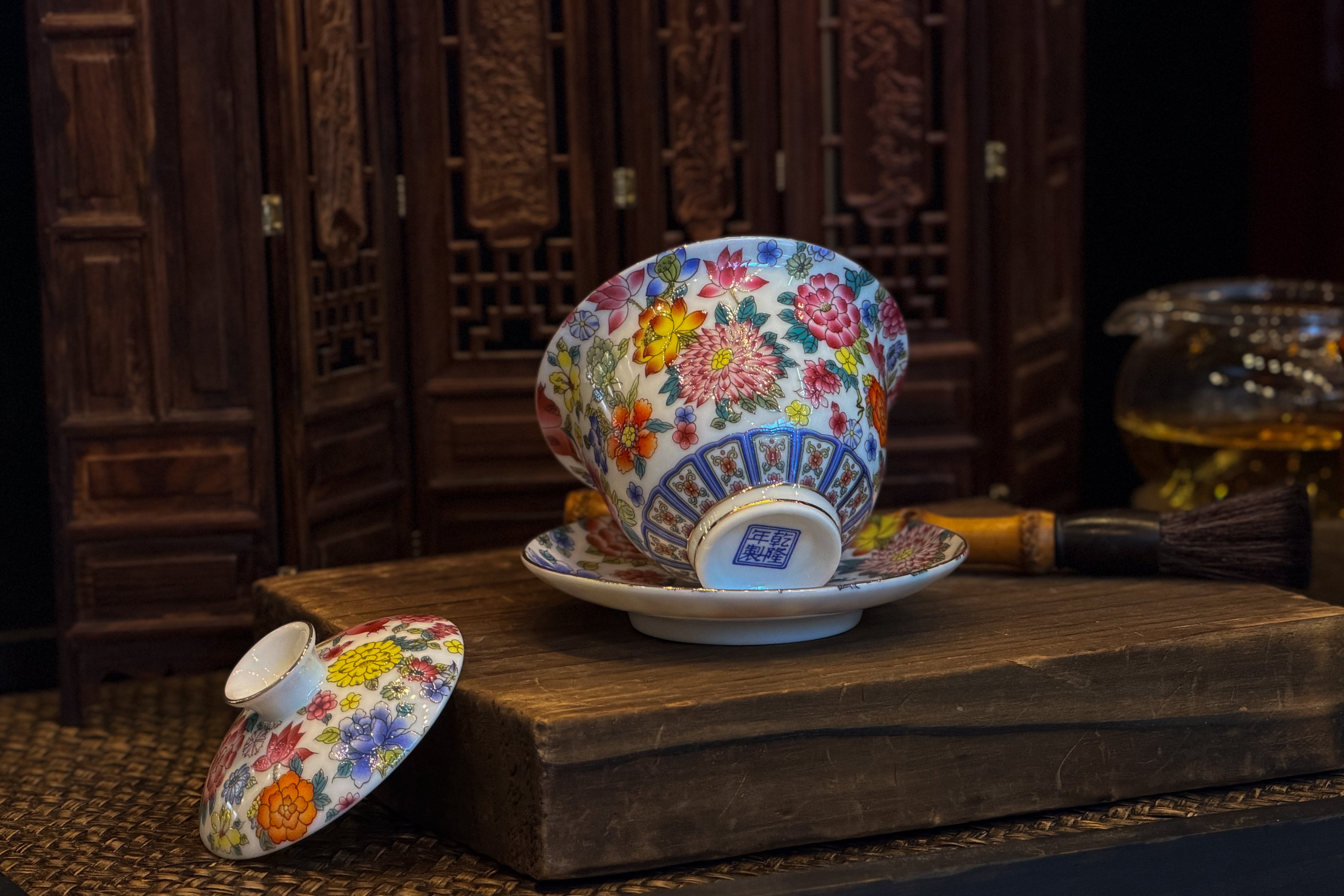 Famille Rose Gaiwan 蓋碗