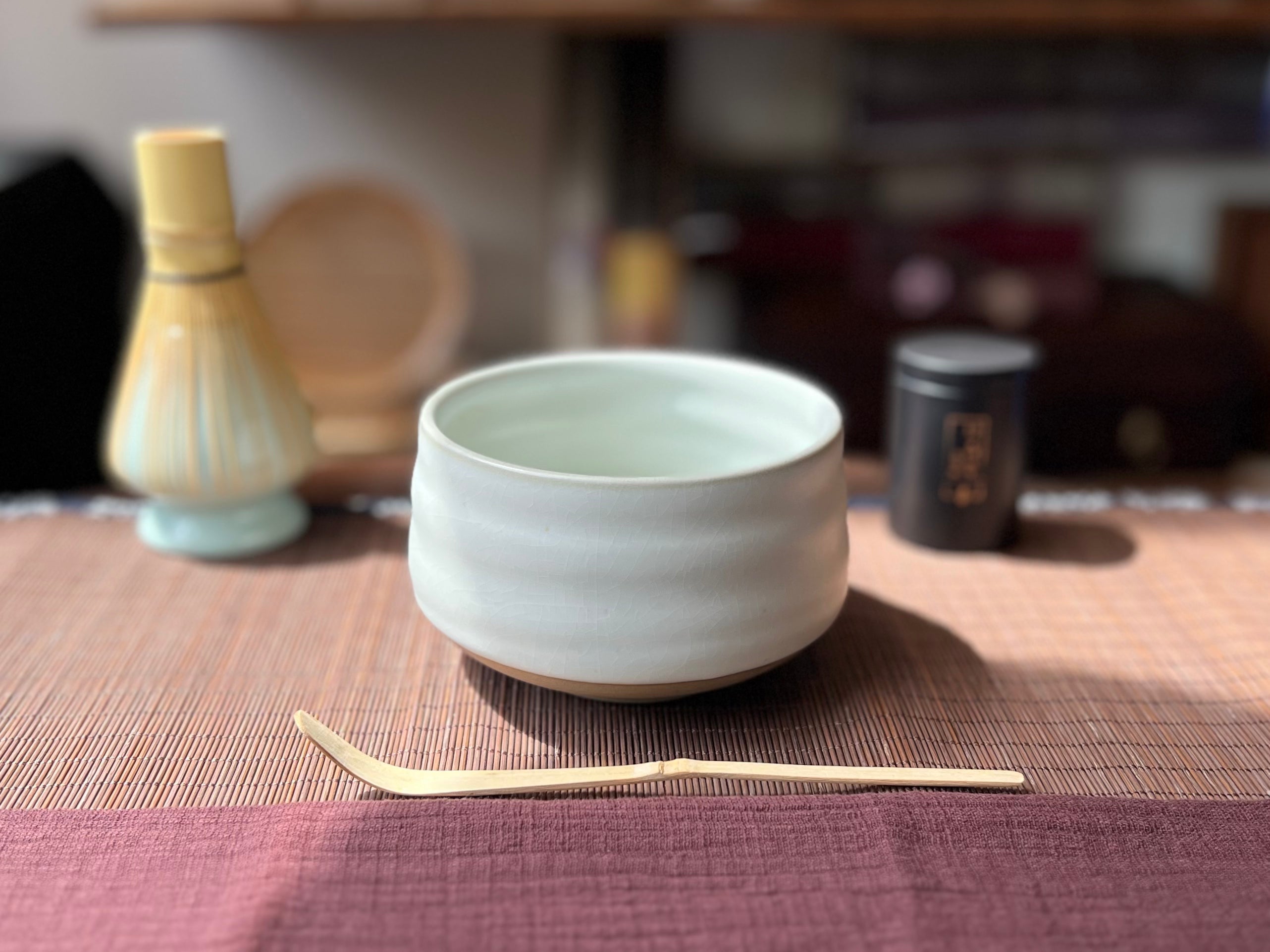 Ru Kiln White Matcha Bowl 汝窑白 – 茶碗