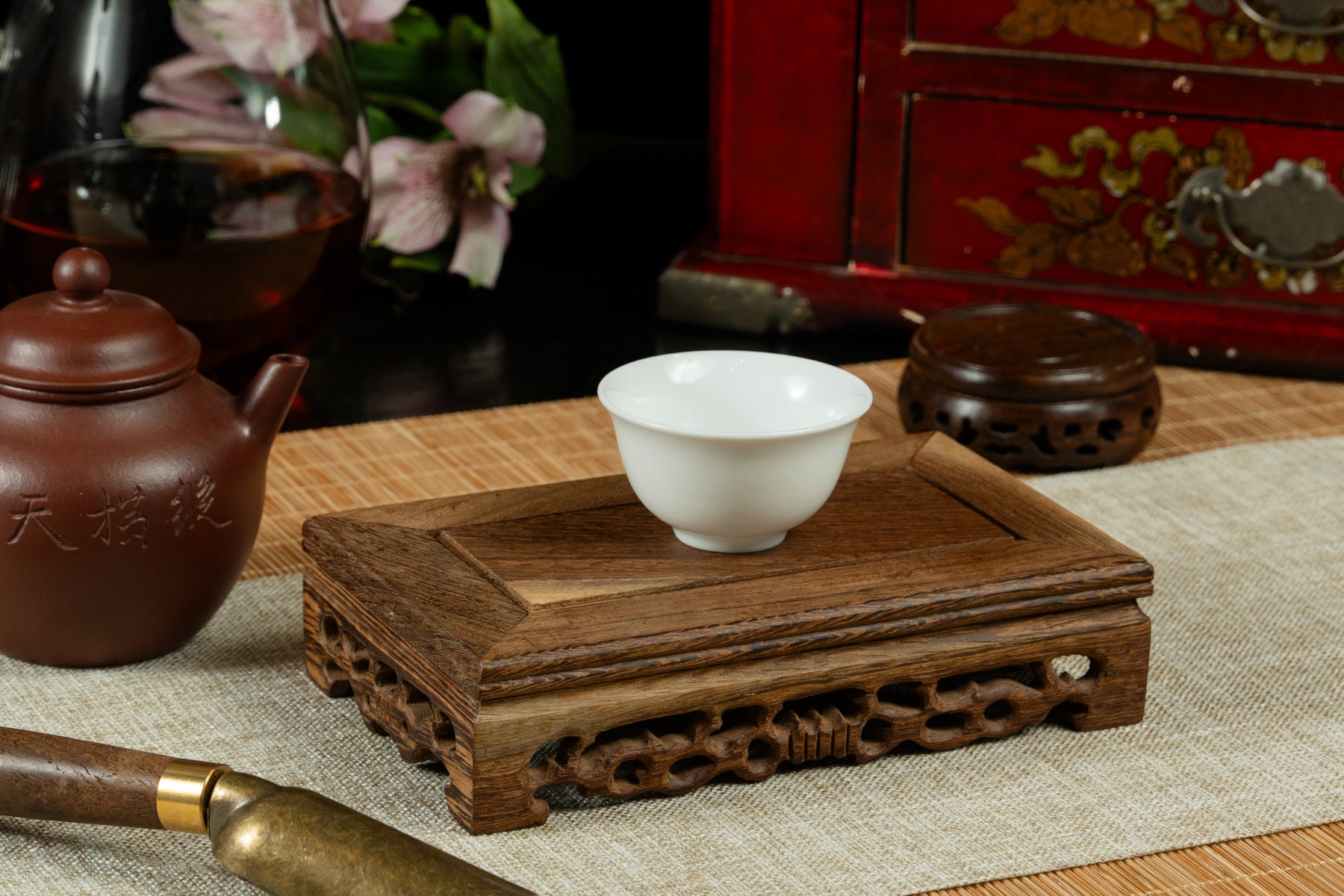 Classic White Tasting Cup 德化白瓷反口杯
