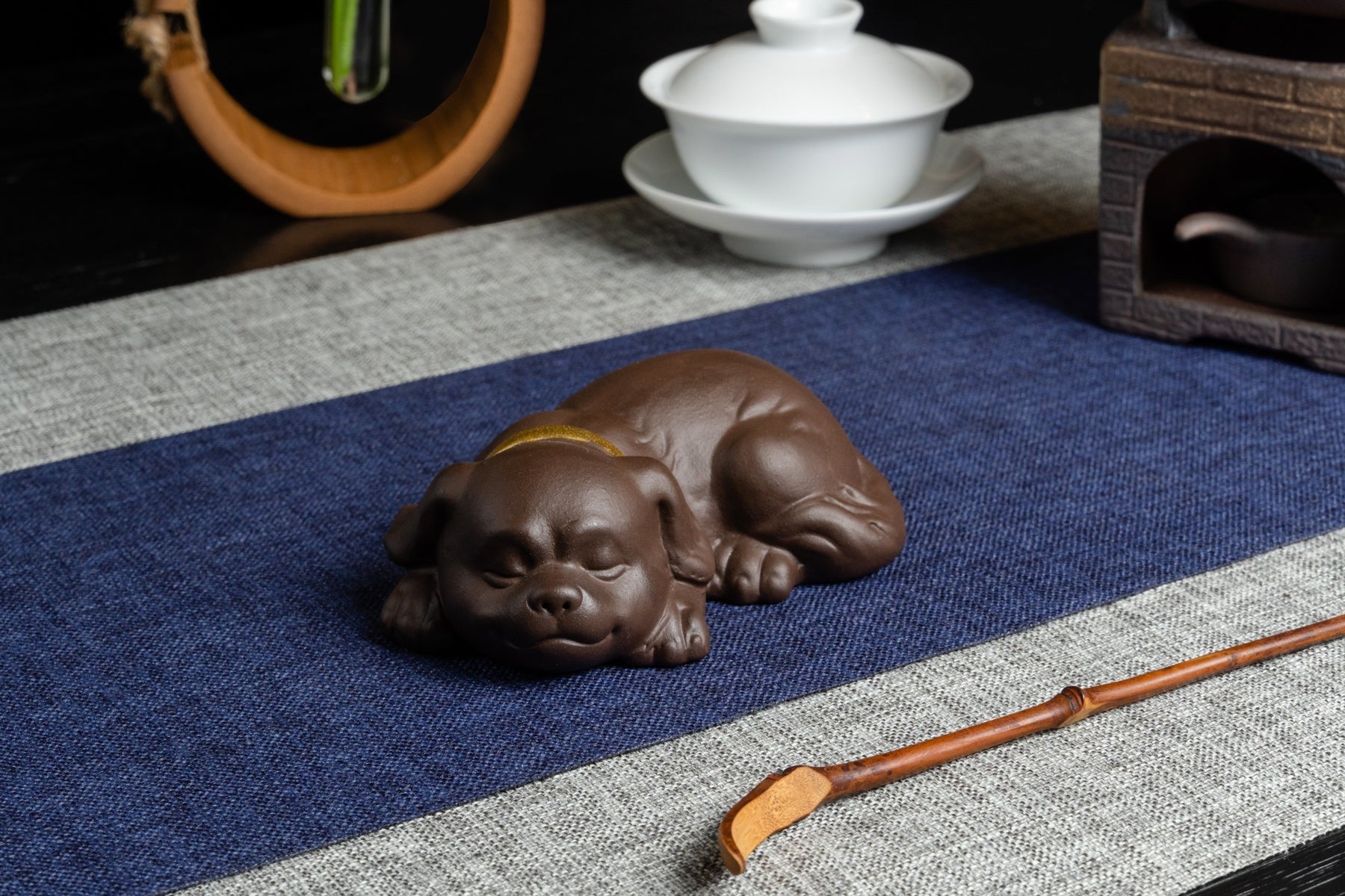 Tea Pet Golden Bell Dog 金色鈴狗茶寵