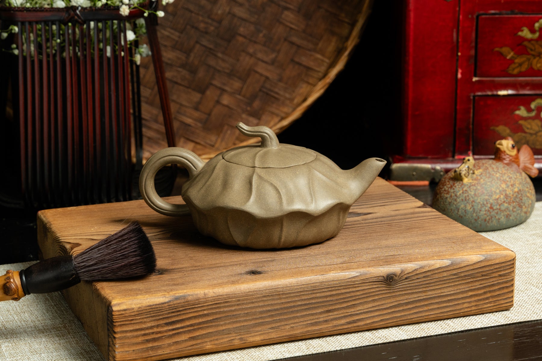 Terracotta Teapot - 蓮蓬 Lotus Essence