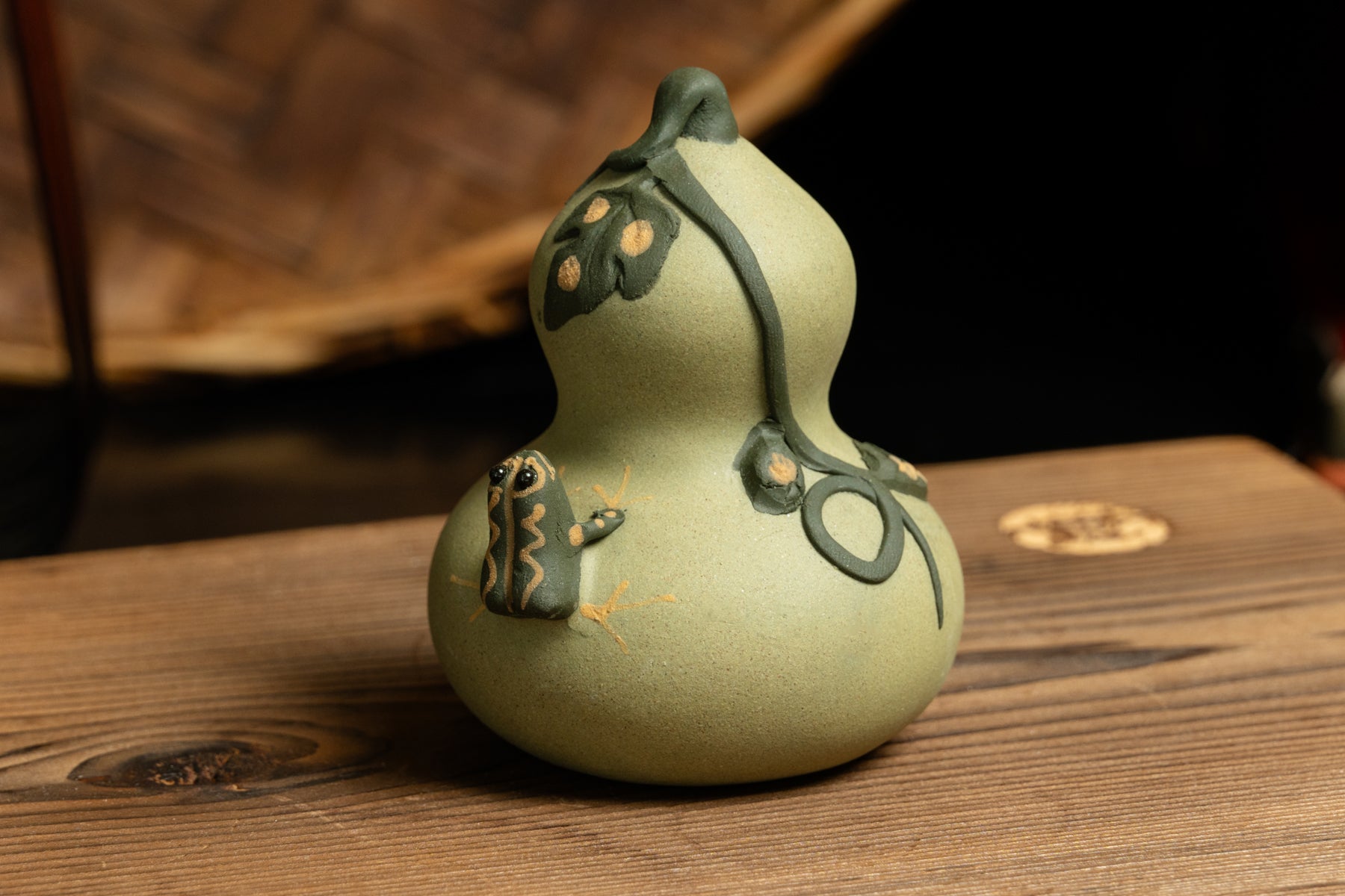 Tea Pet Gourd with Frog 大葫蘆青蛙