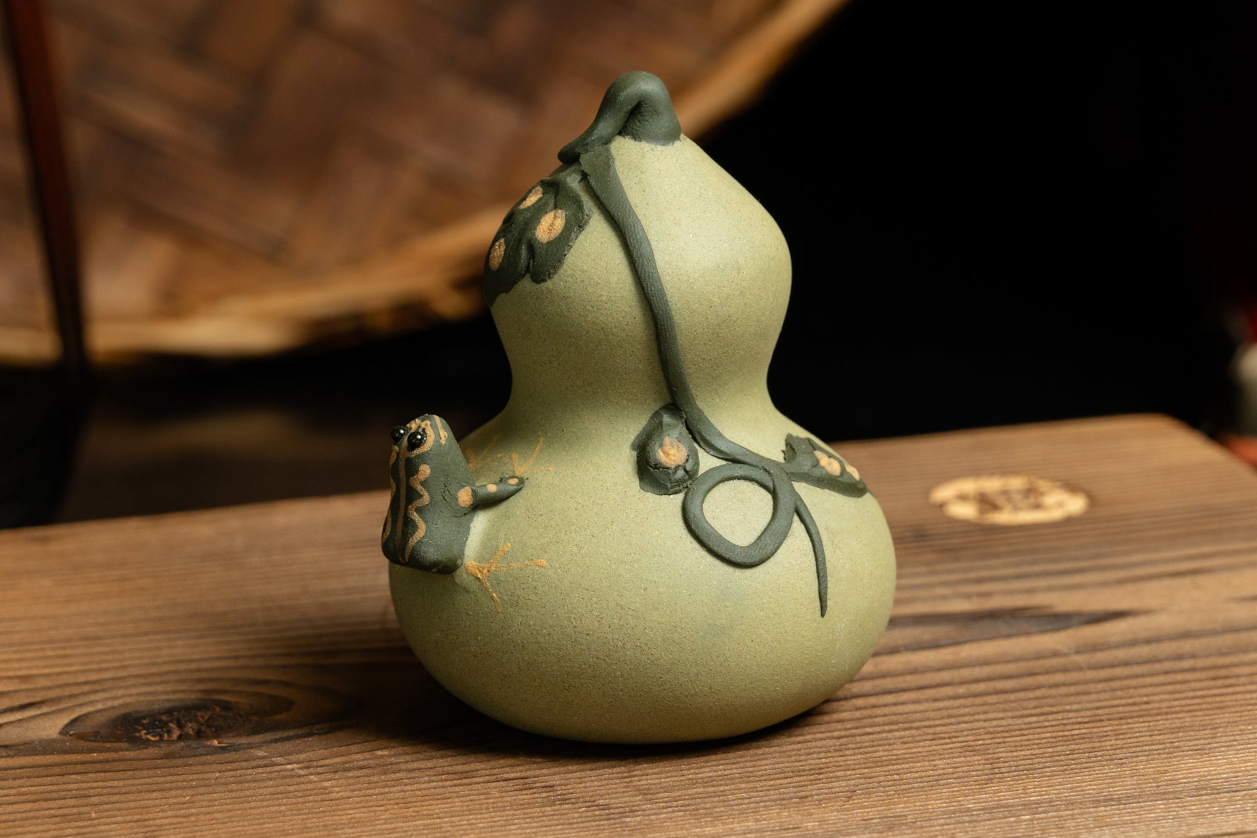 Tea Pet Gourd with Frog 大葫蘆青蛙