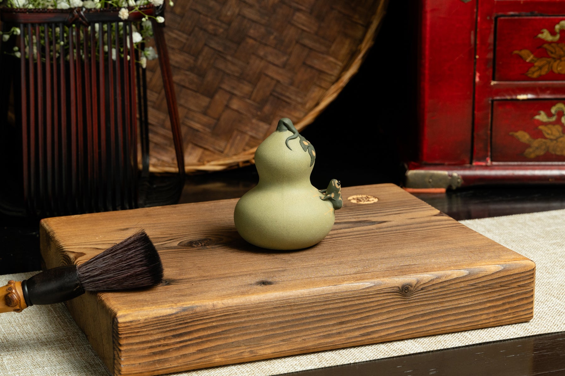 Tea Pet Gourd with Frog 大葫蘆青蛙