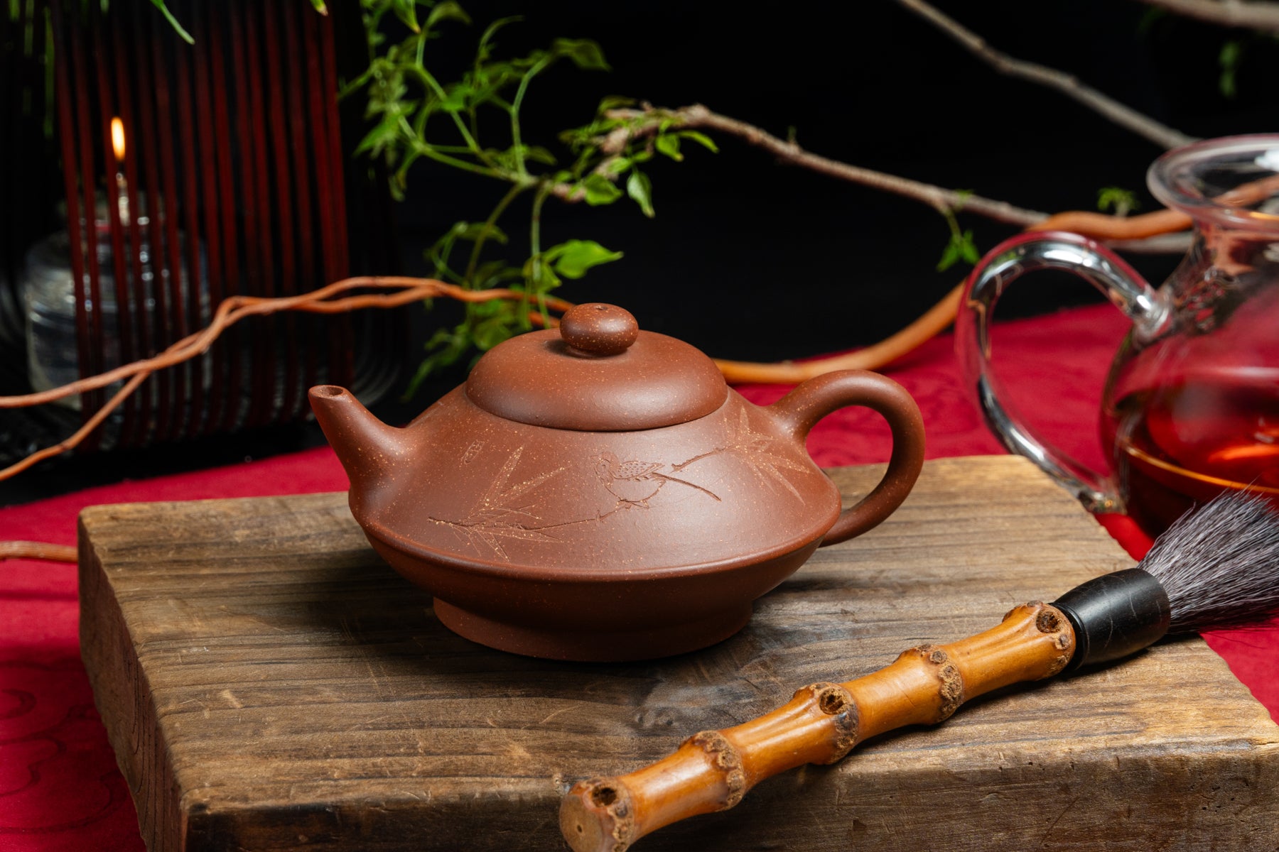 Yixing Terracotta Teapot Qiu Xiao Tian Ji  小天雞壺